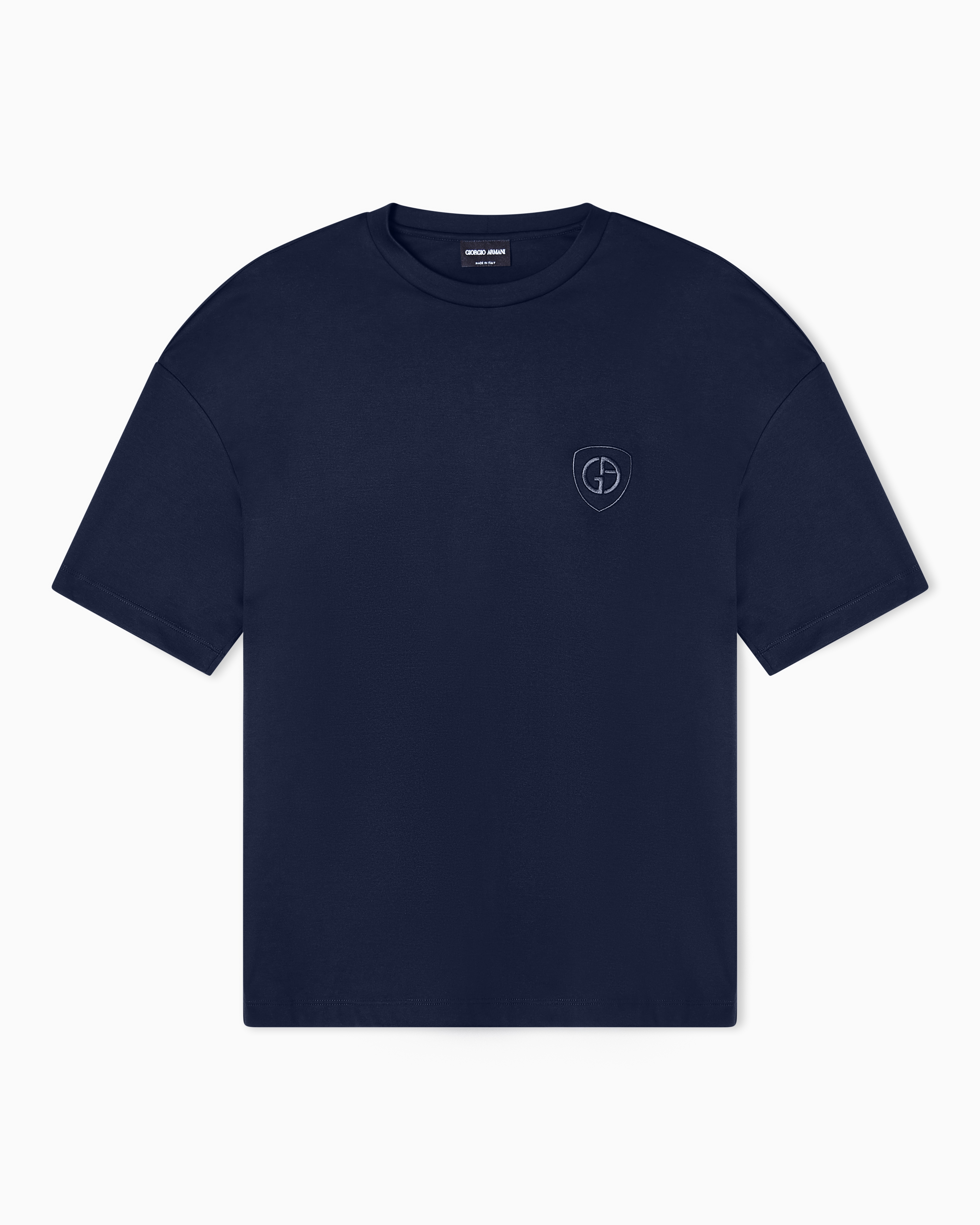 クルーネックTシャツ コットン インターロック | Giorgio Armani JP