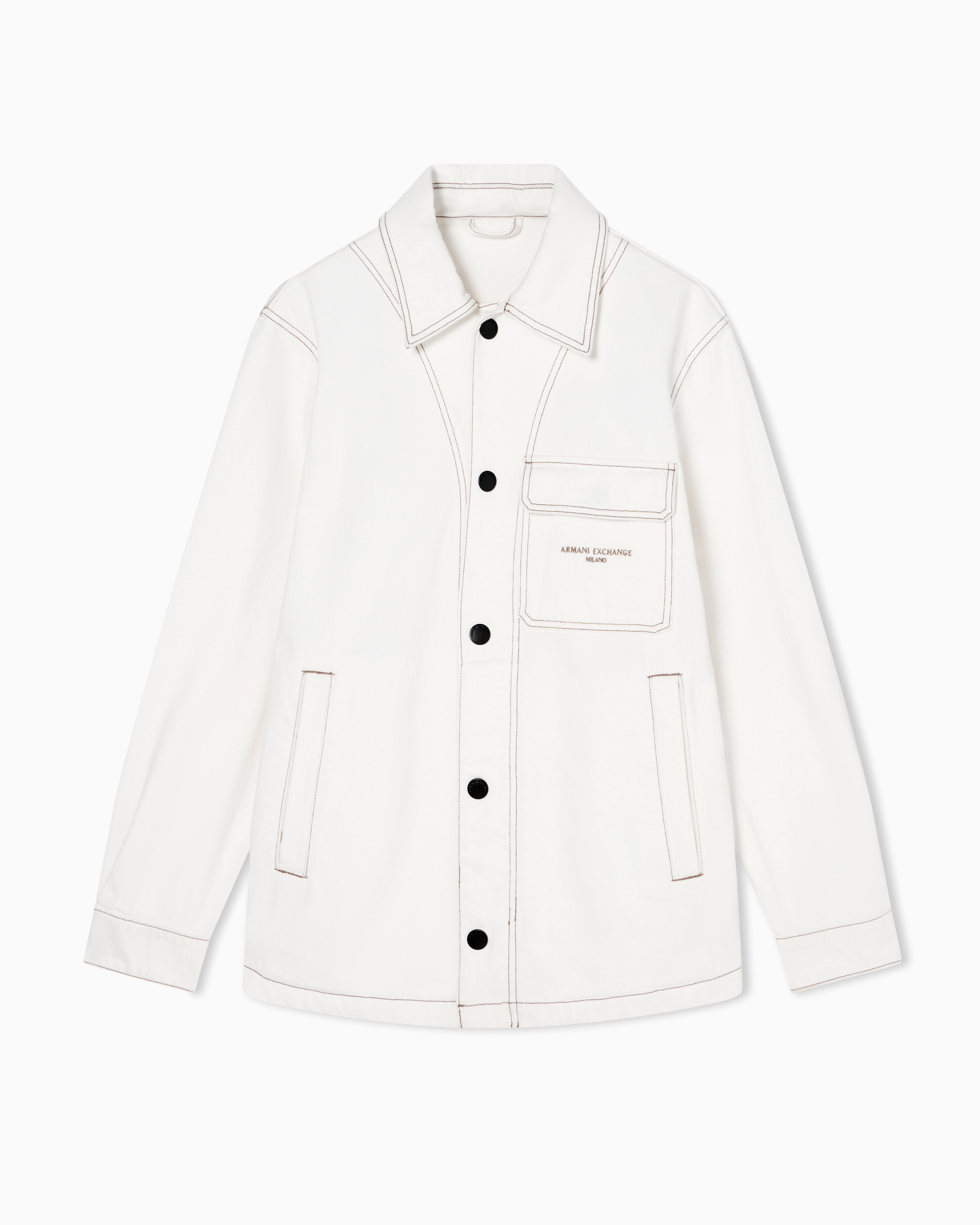コットンブルデニム フィールドジャケット | Armani Exchange