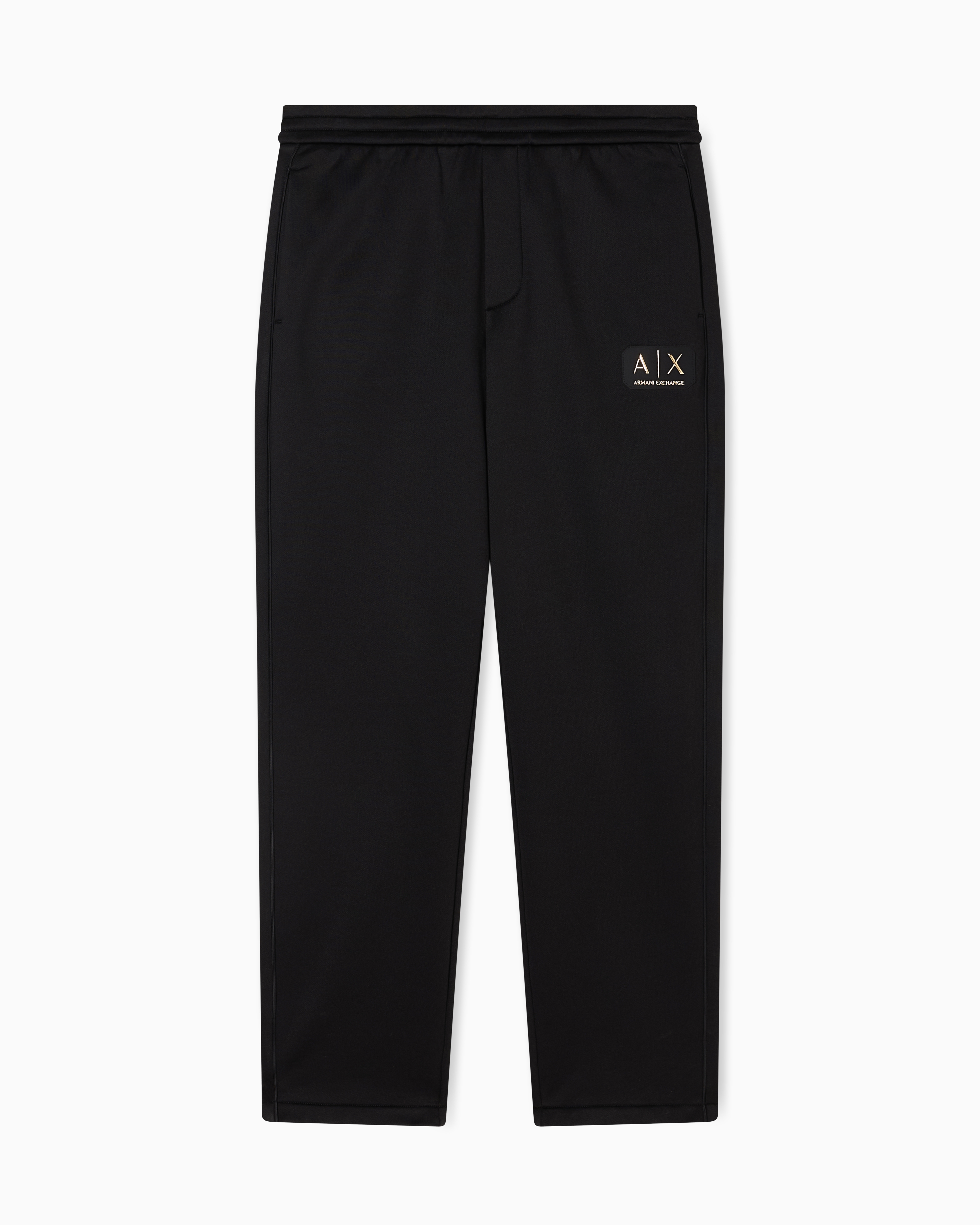 Jogger pants with metal logo | Armani Exchange