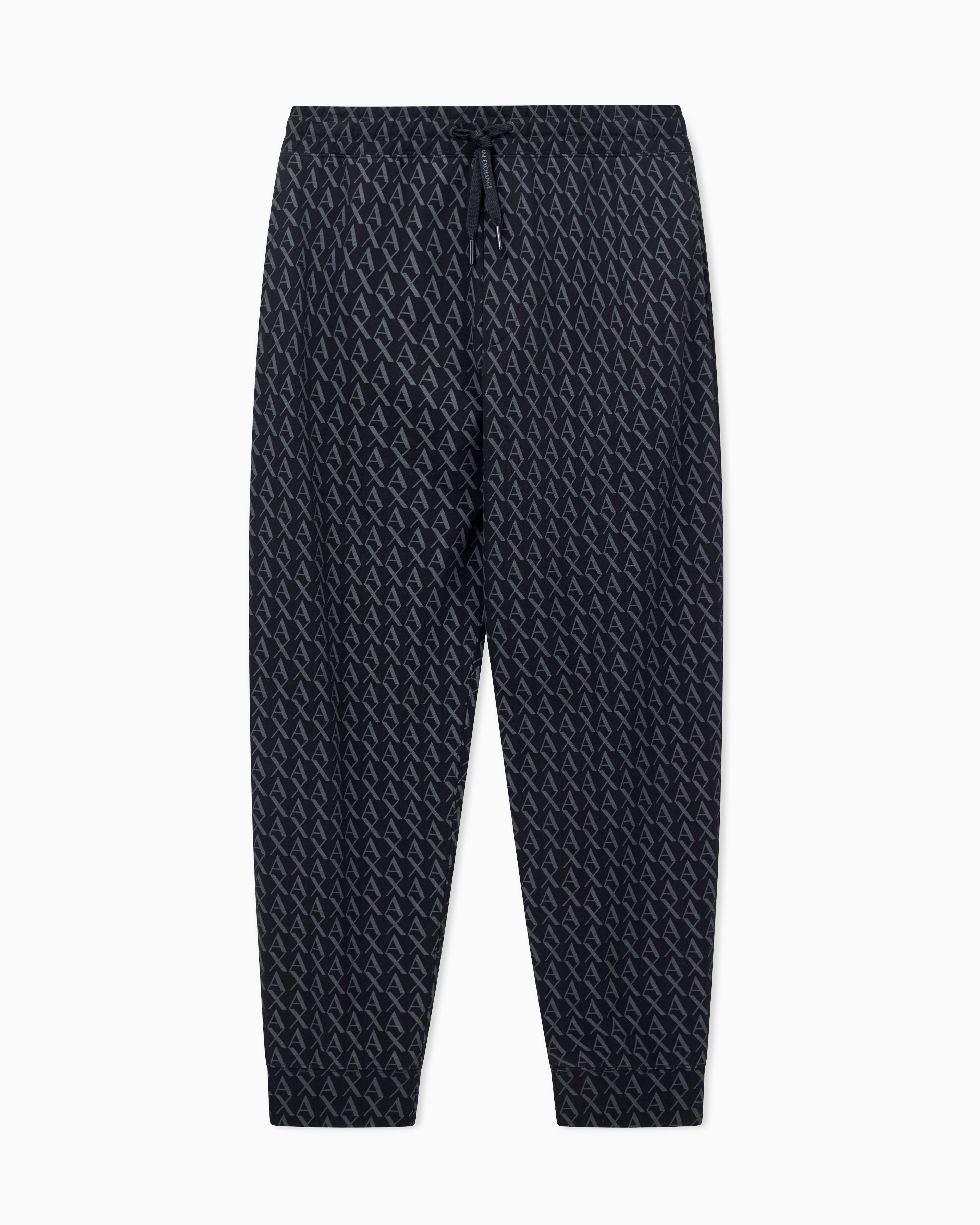 French terry cotton joggers | Armani Exchange