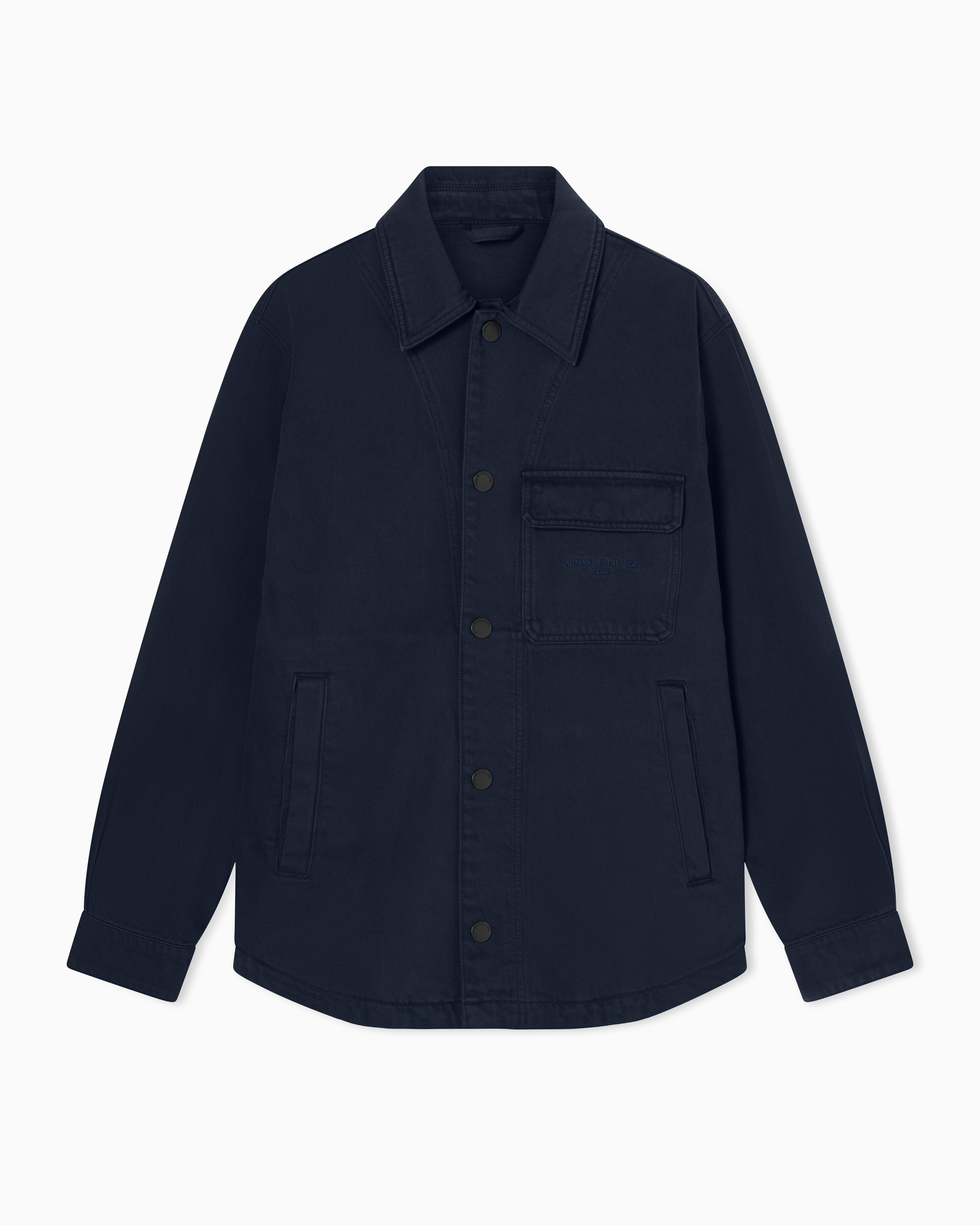 Cotton Bull Denim Blouson | Armani Exchange US