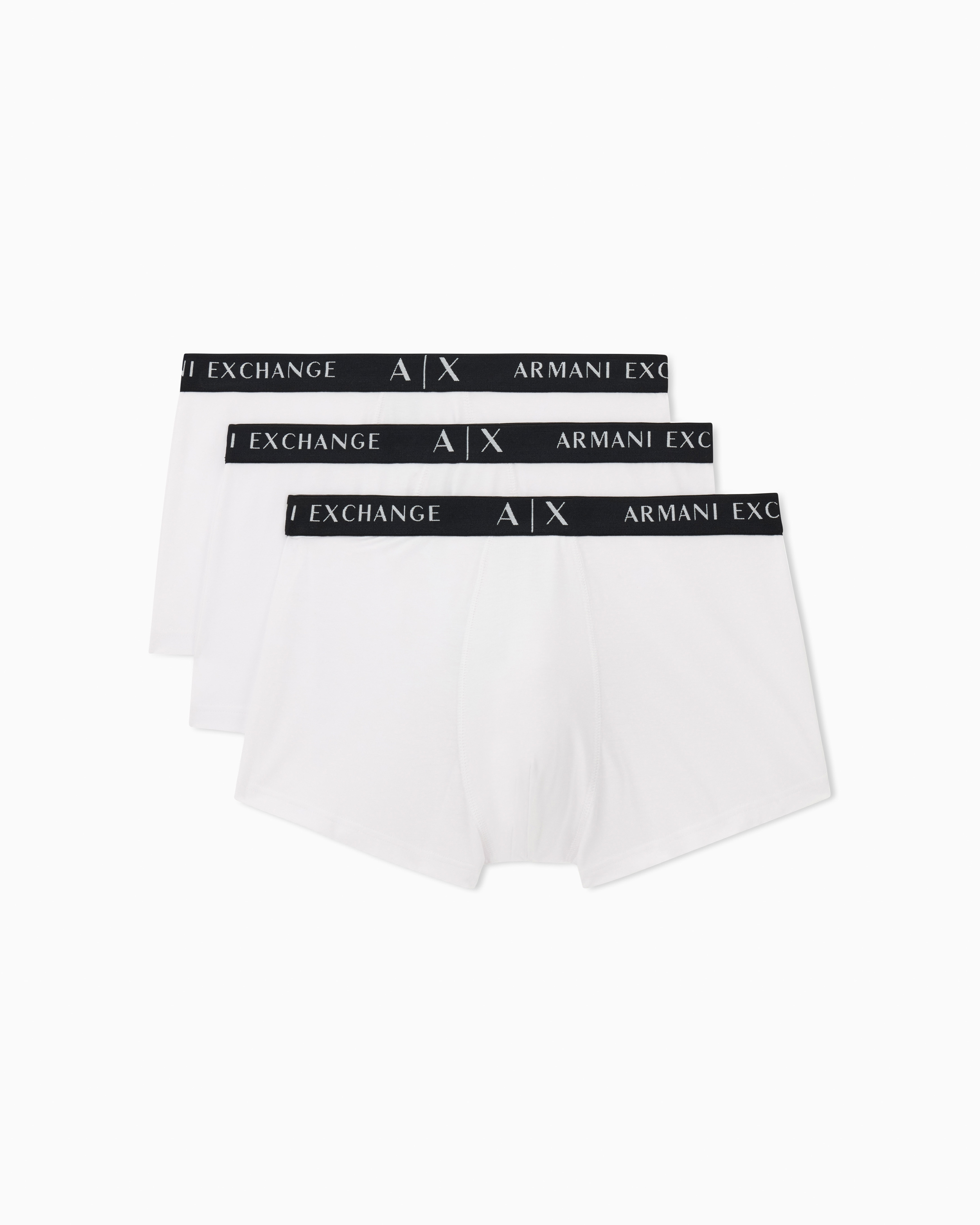 Pack of stretch cotton boxers Armani Exchange