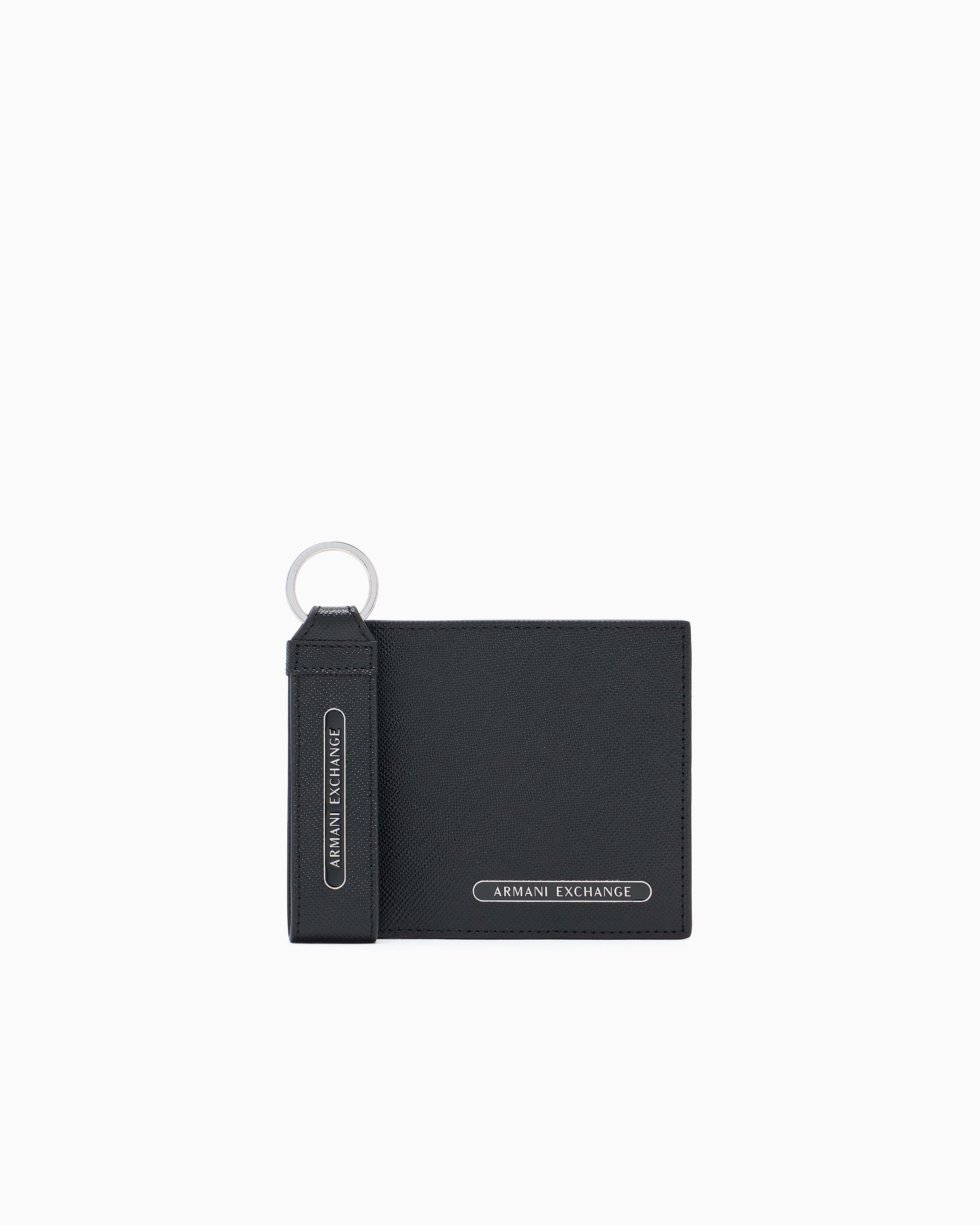 Wallet and keychain gift set | Armani Exchange