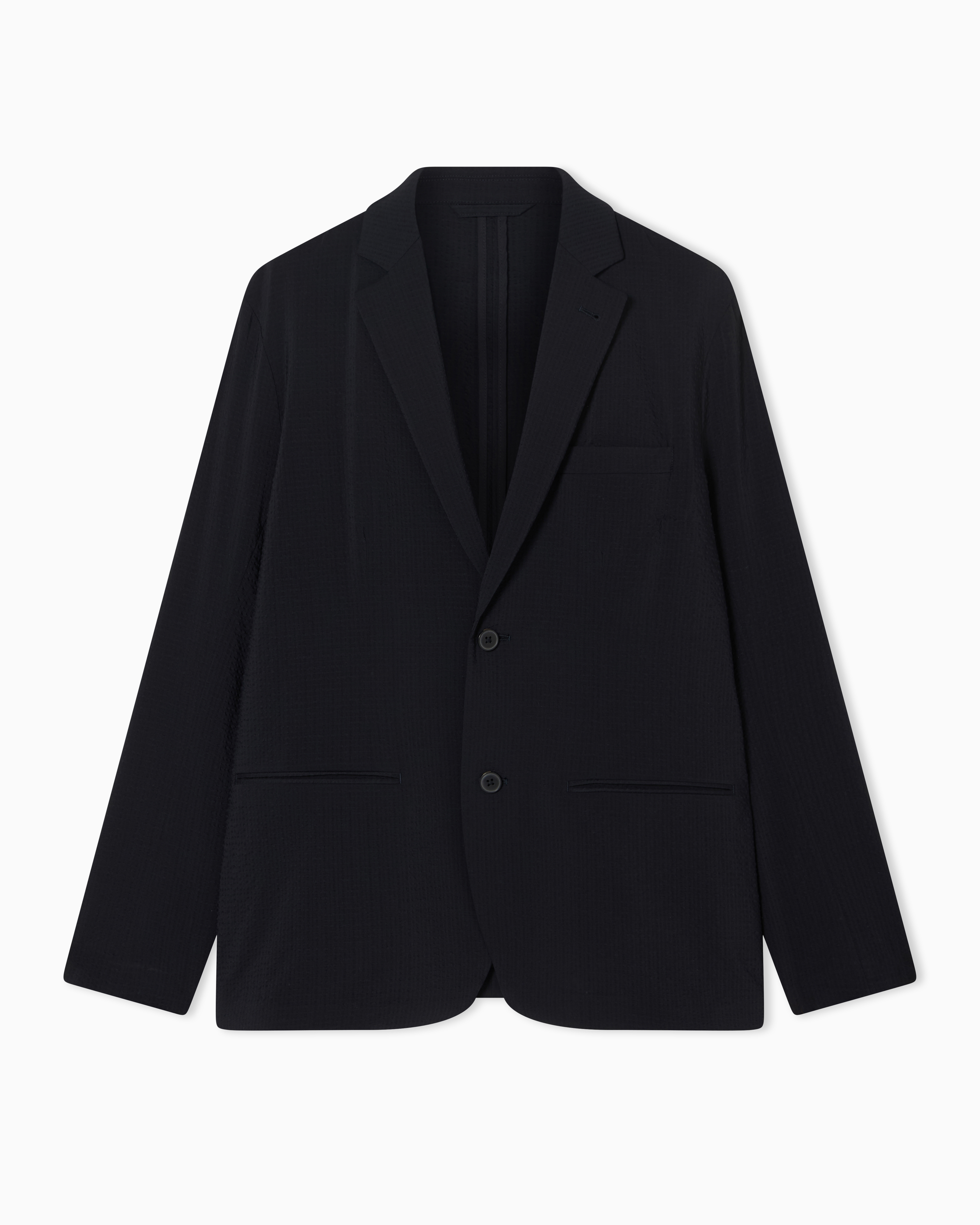 ストレッチリヨセル シングルブレストジャケット | Armani Exchange JP