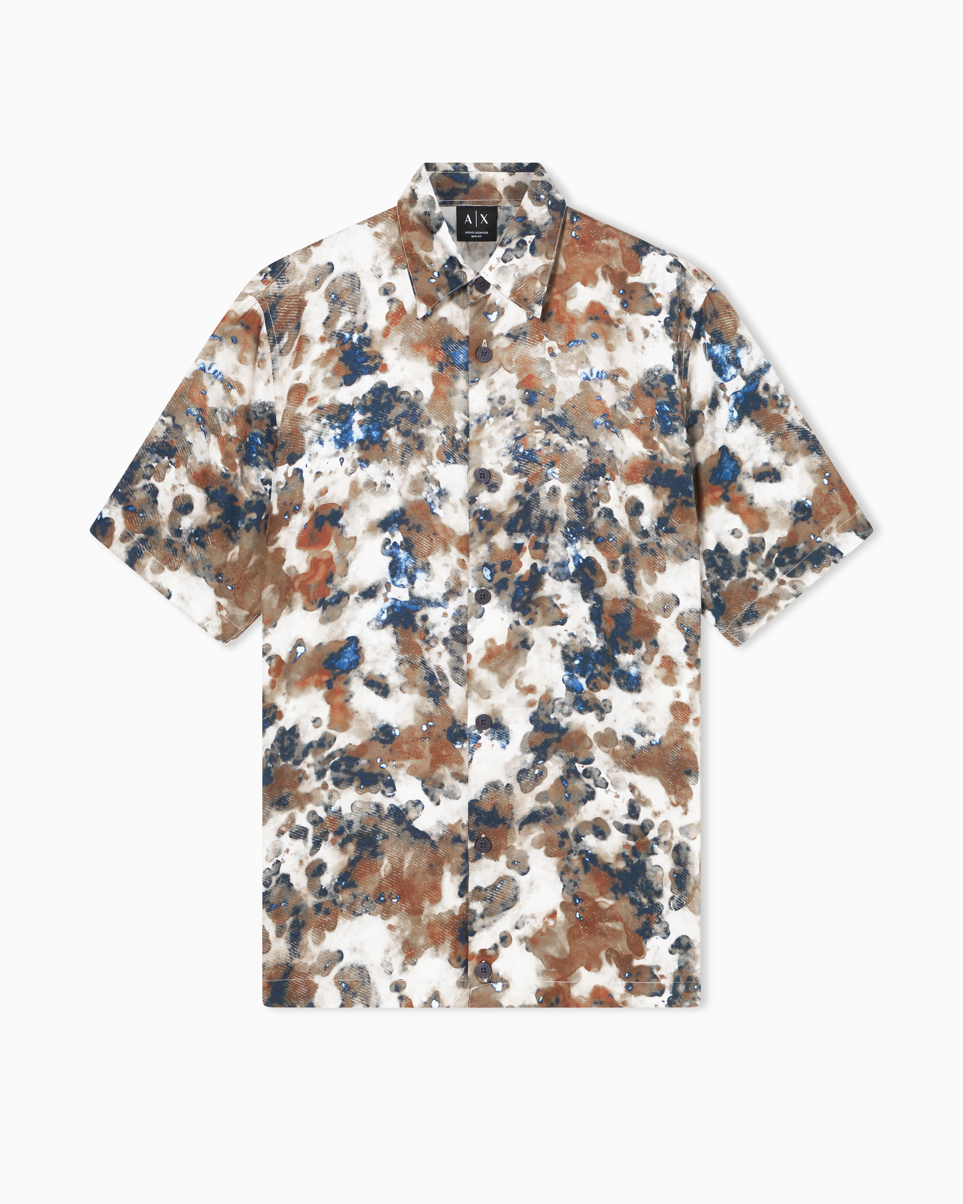 Viscose Twill Shirt | Armani Exchange