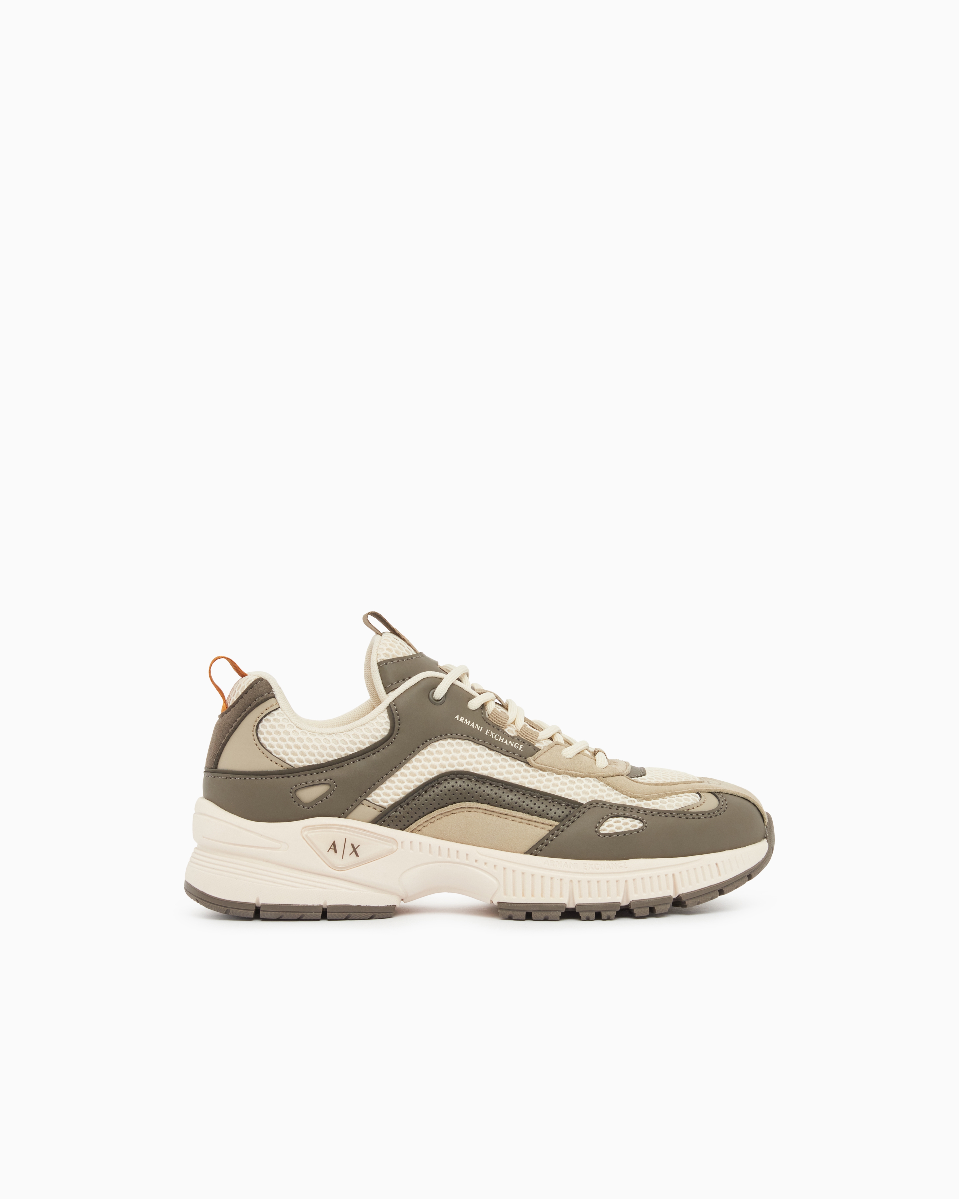 パーティー用　アルマーニ G. ARMANI 10cmヒール　メッシュベージュ XM002623_AF22829_M6265_F_SS202