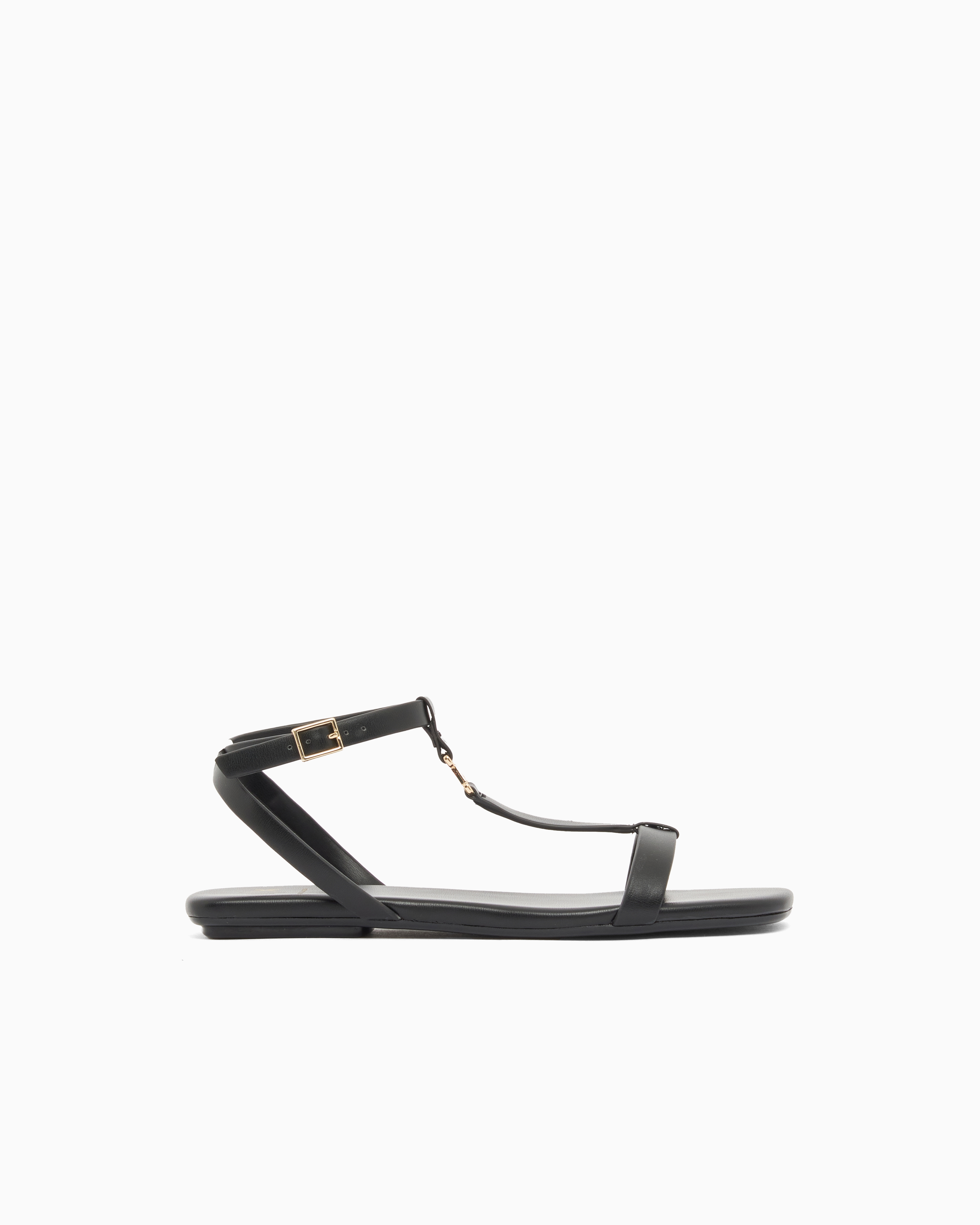 Faux leather sandals | Armani Exchange US