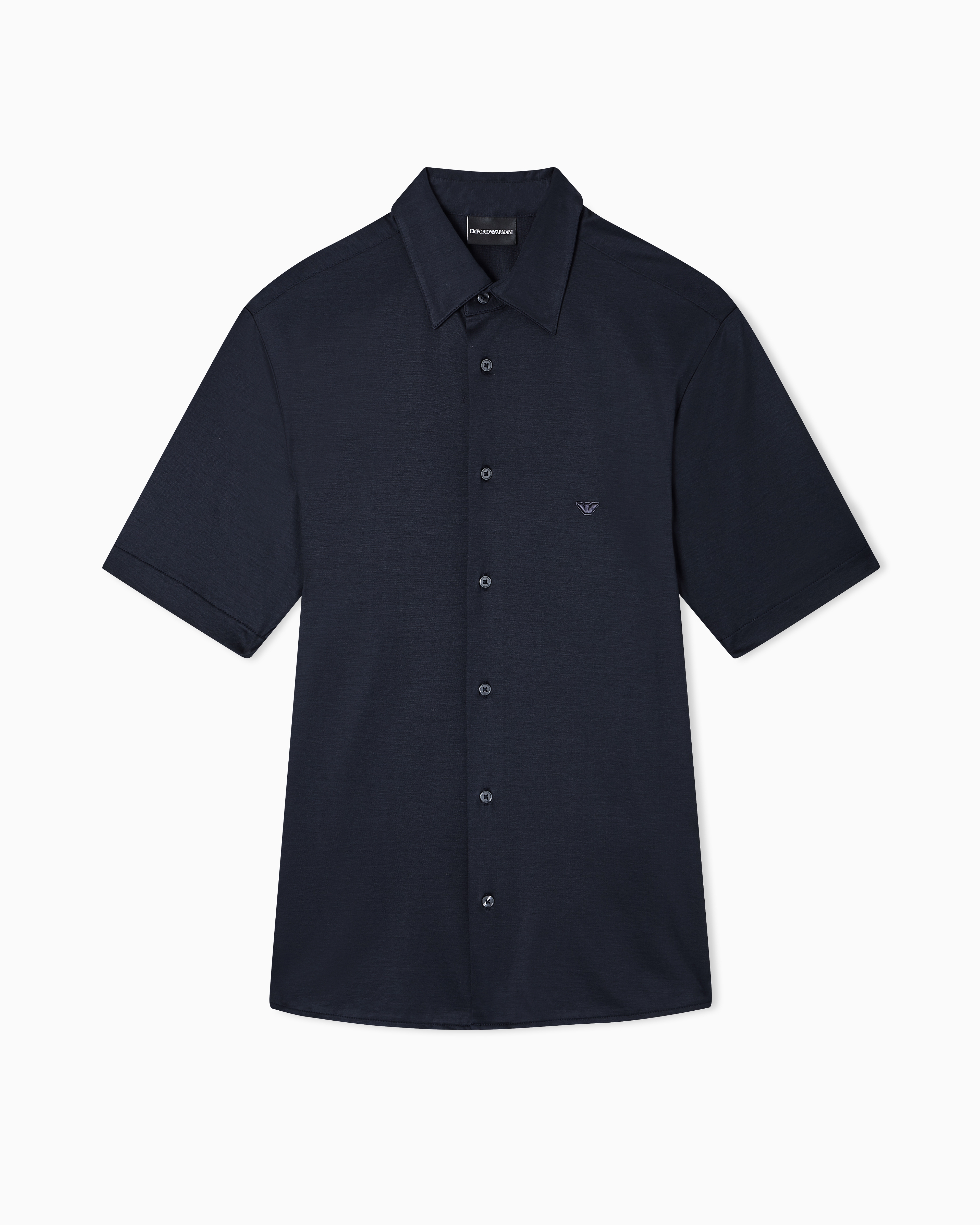 green emerald velvet dress Mens Modern Stretch Breathable Short Sleeve Dress Shirts Mens Slim Fit main image 0