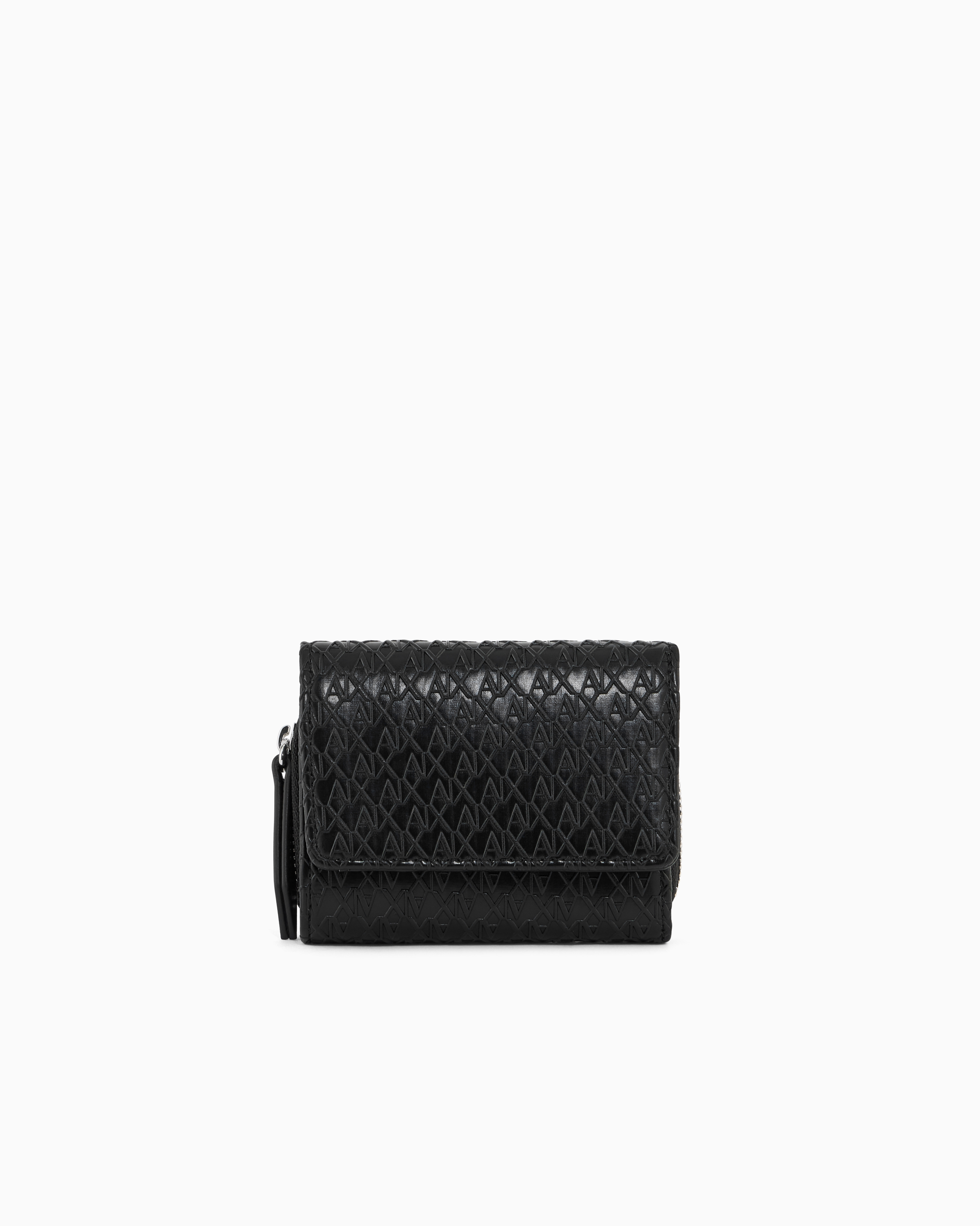 Smooth leather wallet | Armani Exchange US