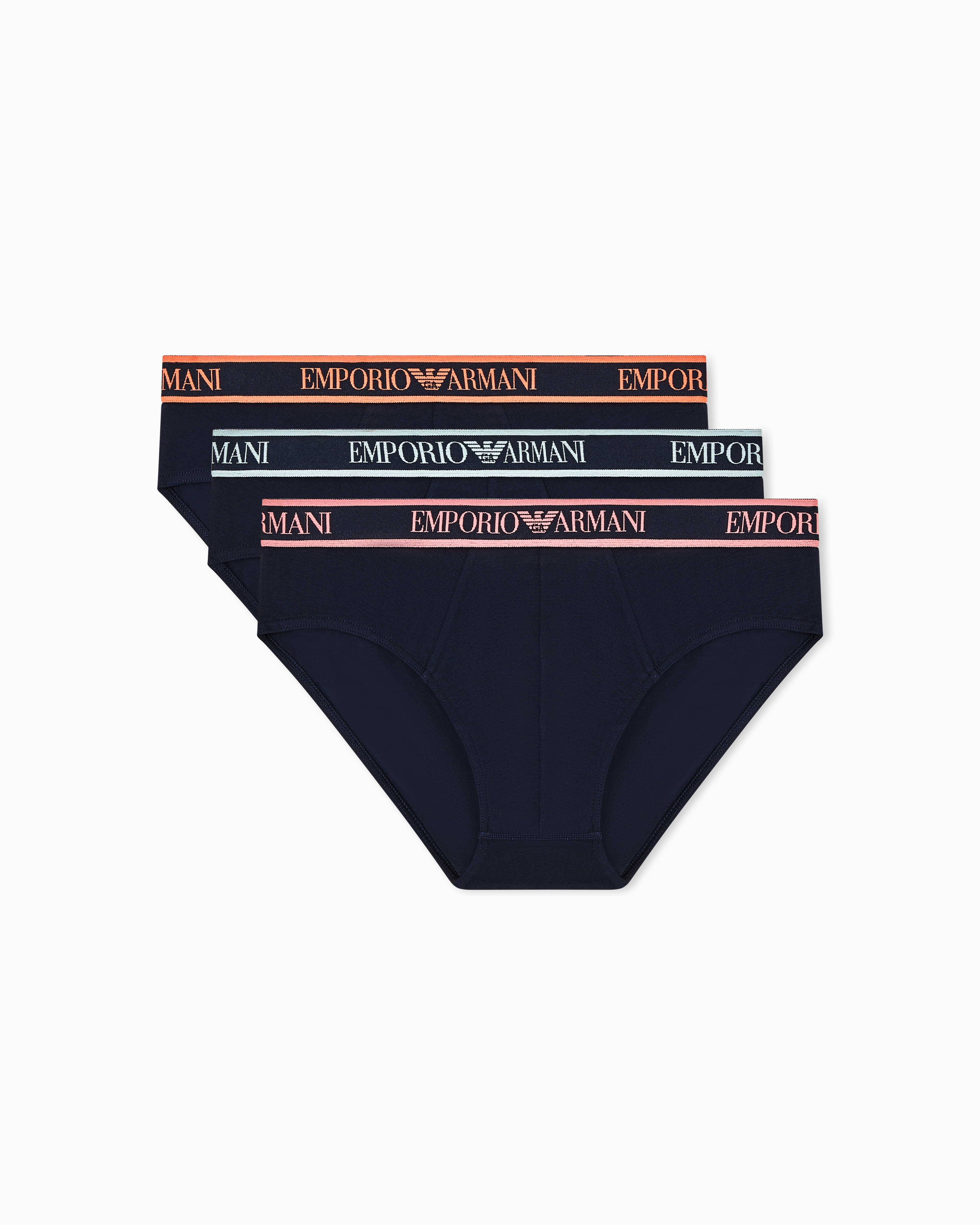 ブリーフ3枚セット Core ロゴ入りウエストバンド | Emporio Armani JP