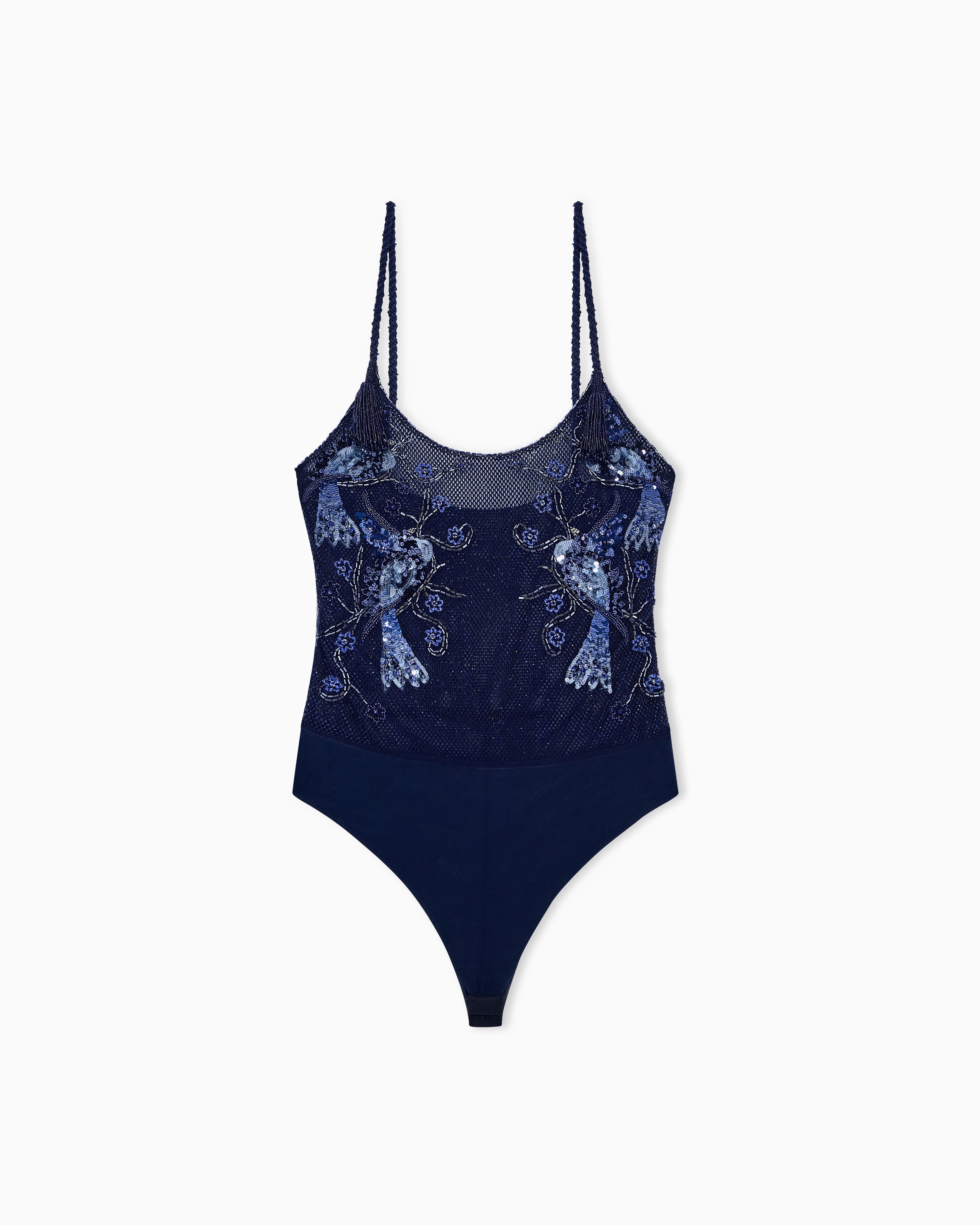Embroidered bodysuit | Giorgio Armani US