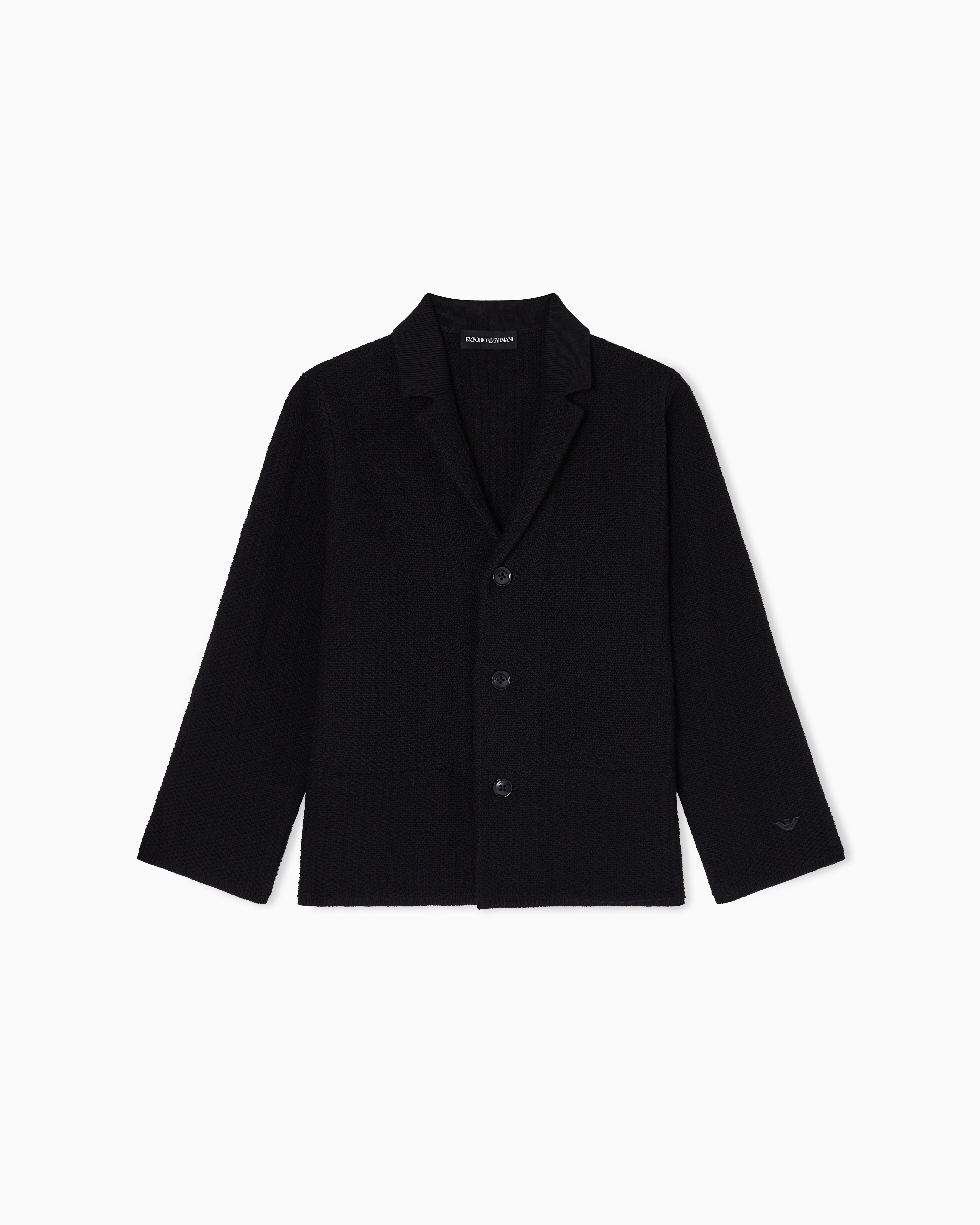 ジャケット テクスチャードニット | Emporio Armani JP