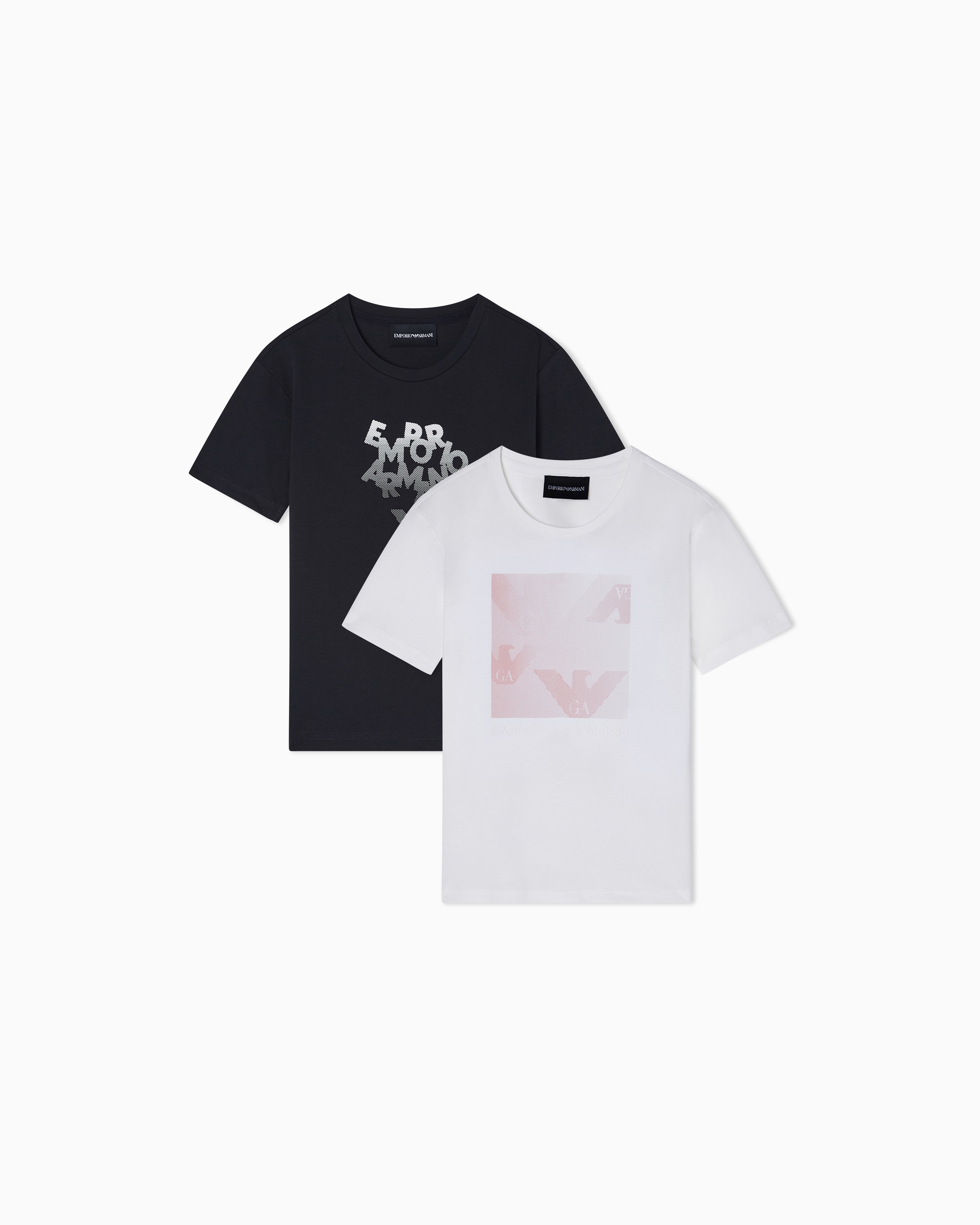 Tシャツ2枚セット プリントジャージー | Emporio Armani JP