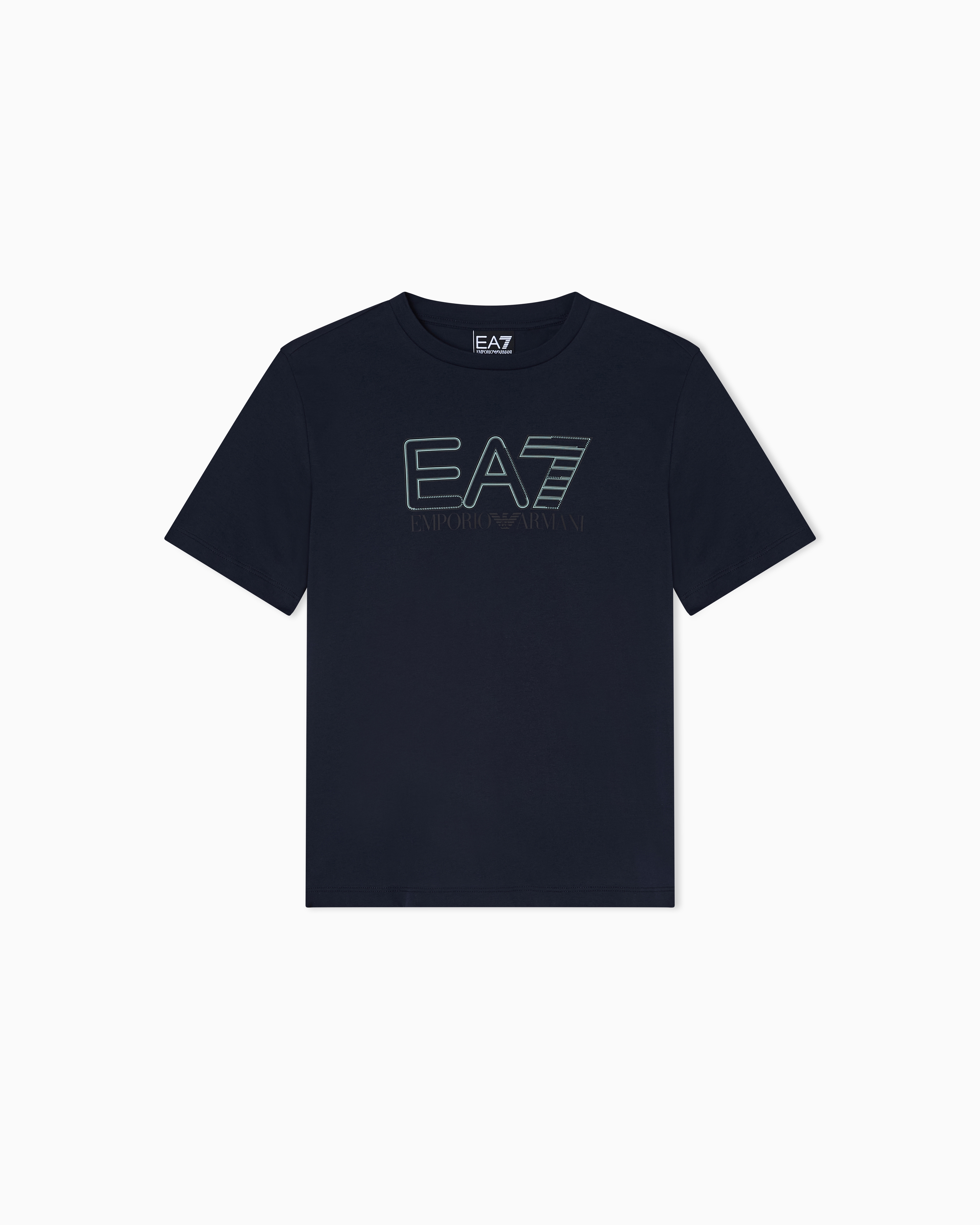Visibility Tシャツ コットンジャージー ロゴ | EA7