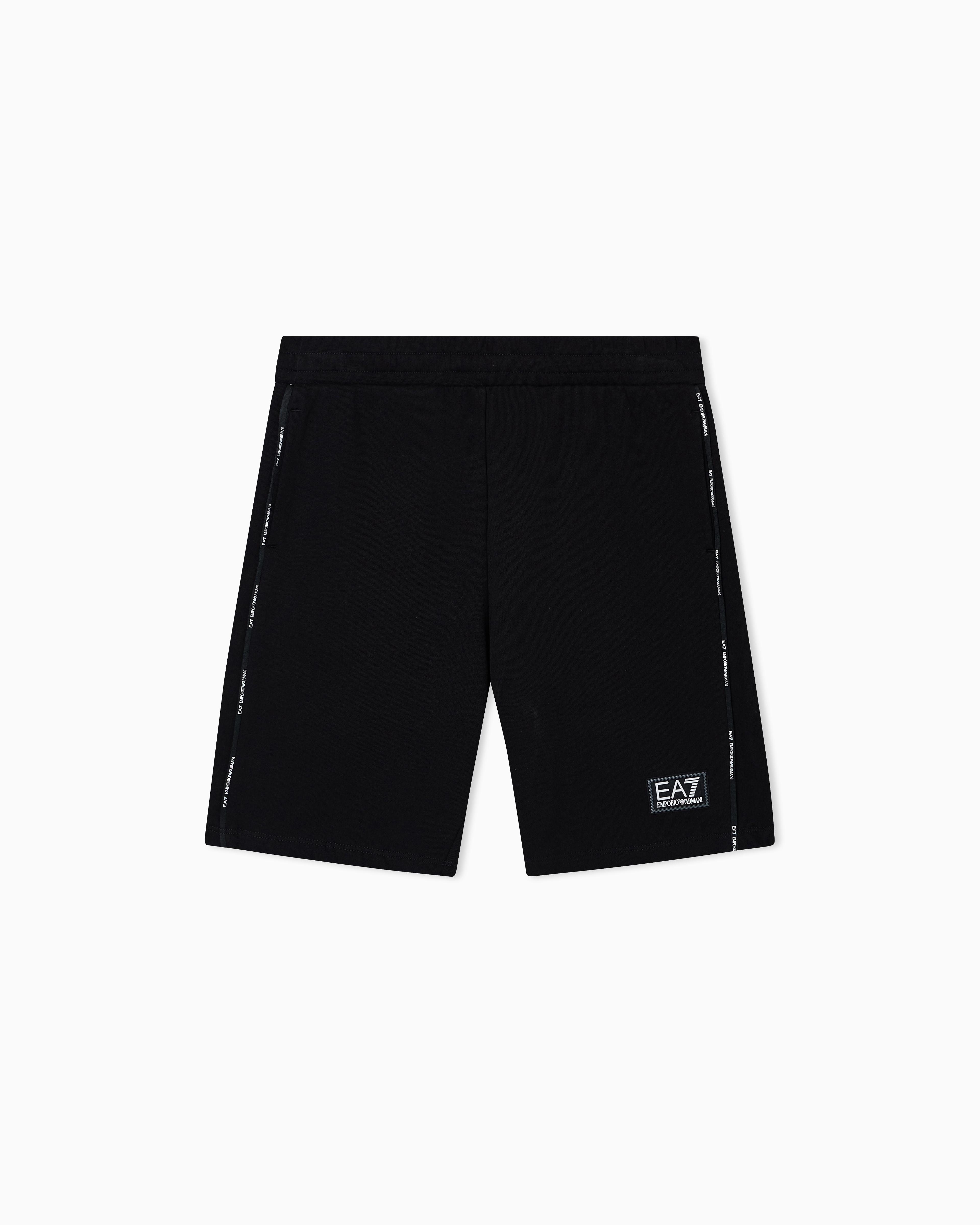 Logo Series ボーイズ バミューダパンツ コットン混紡 | EA7 JP