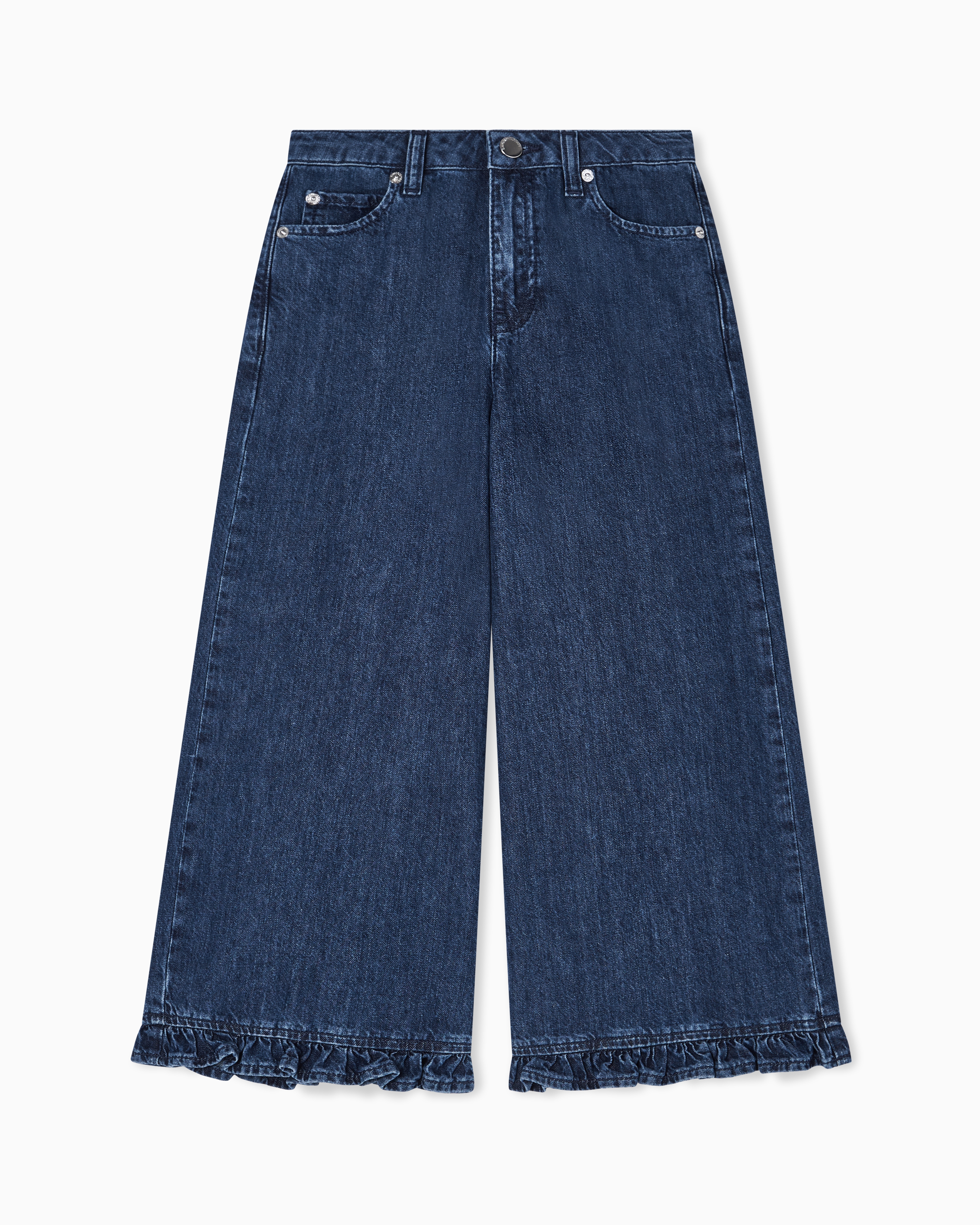 ジーンズ デニム ラッフル付き | Emporio Armani JP