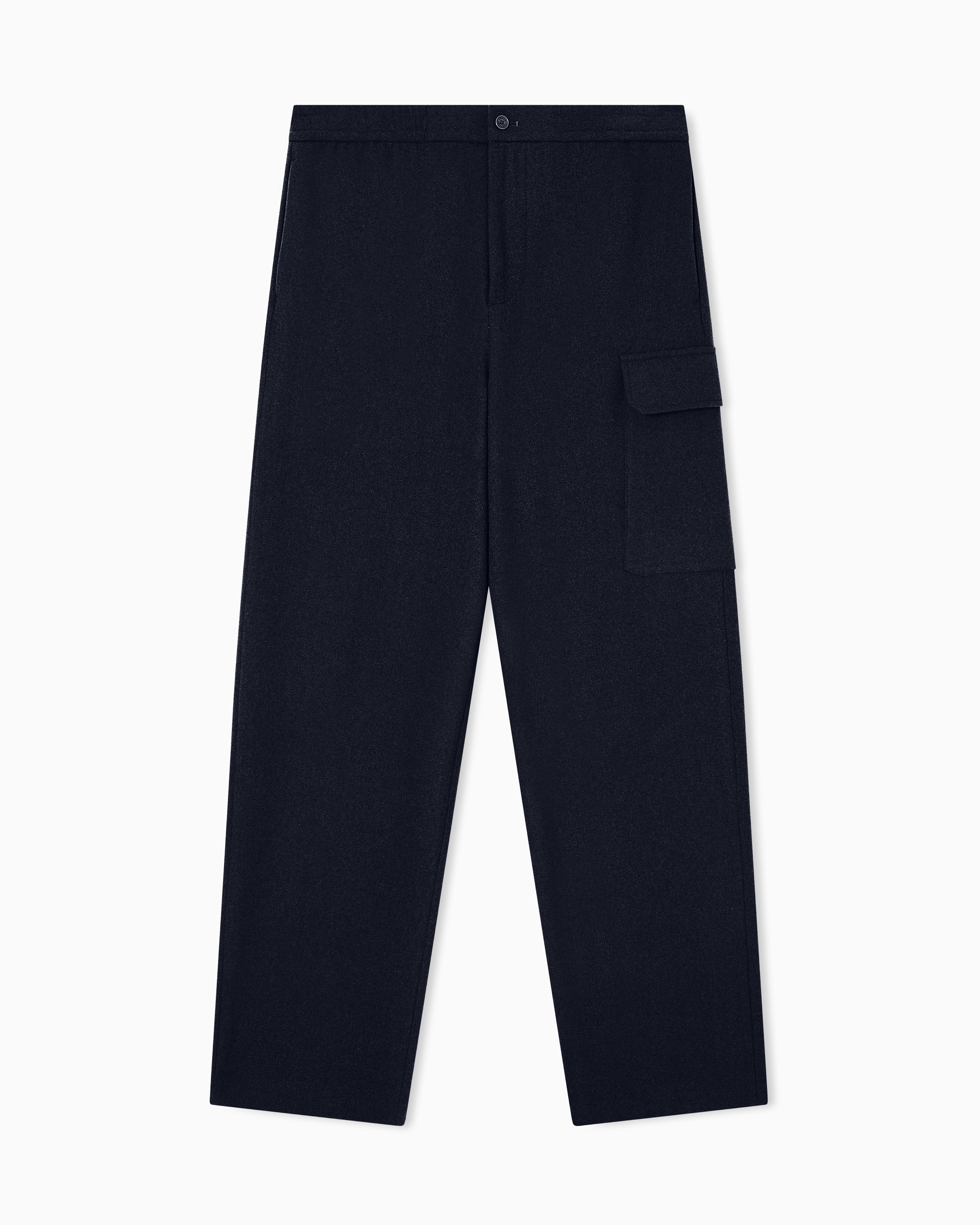 Wool Blend Cargo Pants | Armani Exchange US