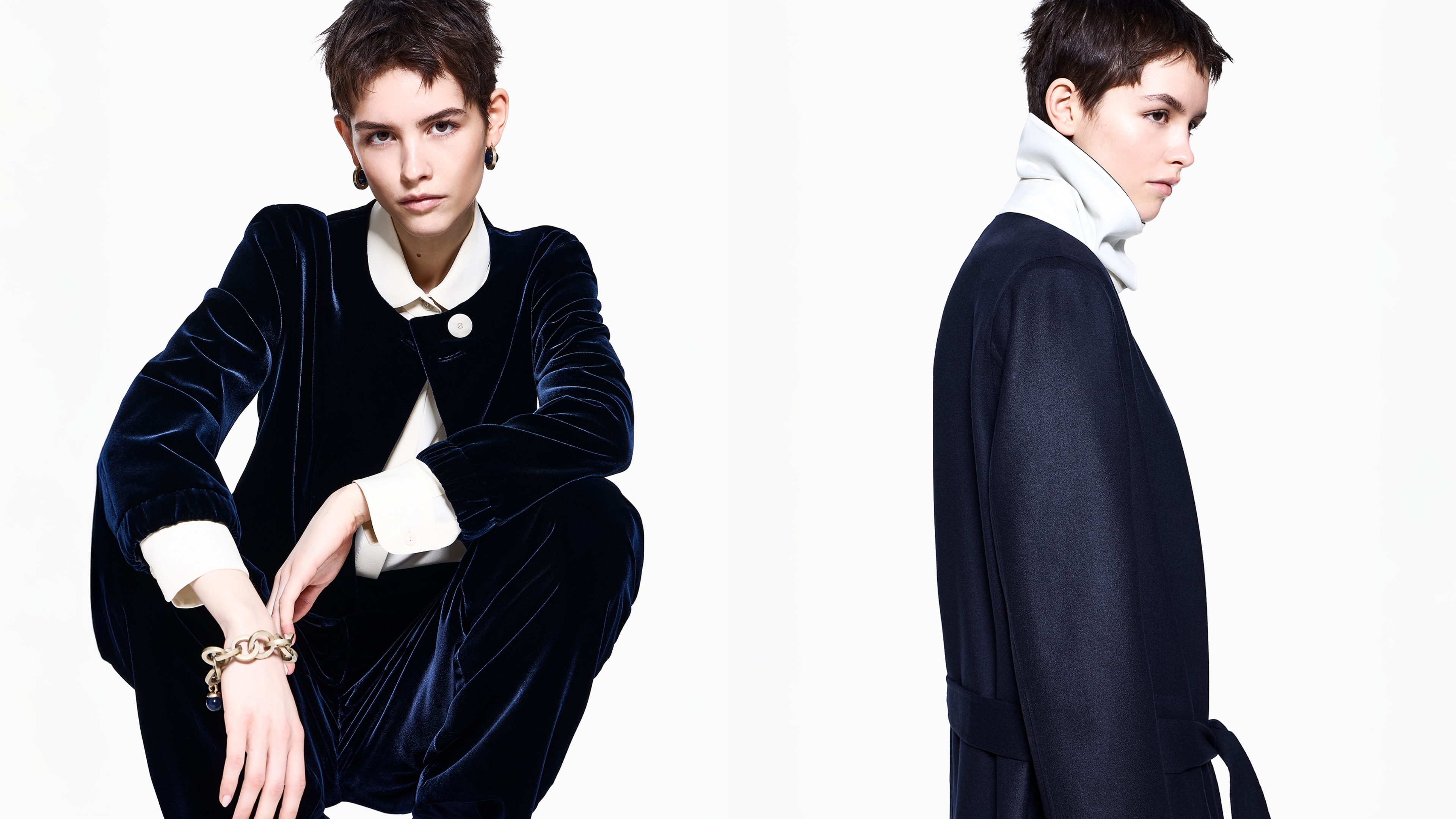 最終値下げ　最高級　GIORGIO ARMANI アルマーニネイビー　シェブロン GIORGIO ARMANI 長財布 ジョルジオアルマーニ ブランド ジッパー