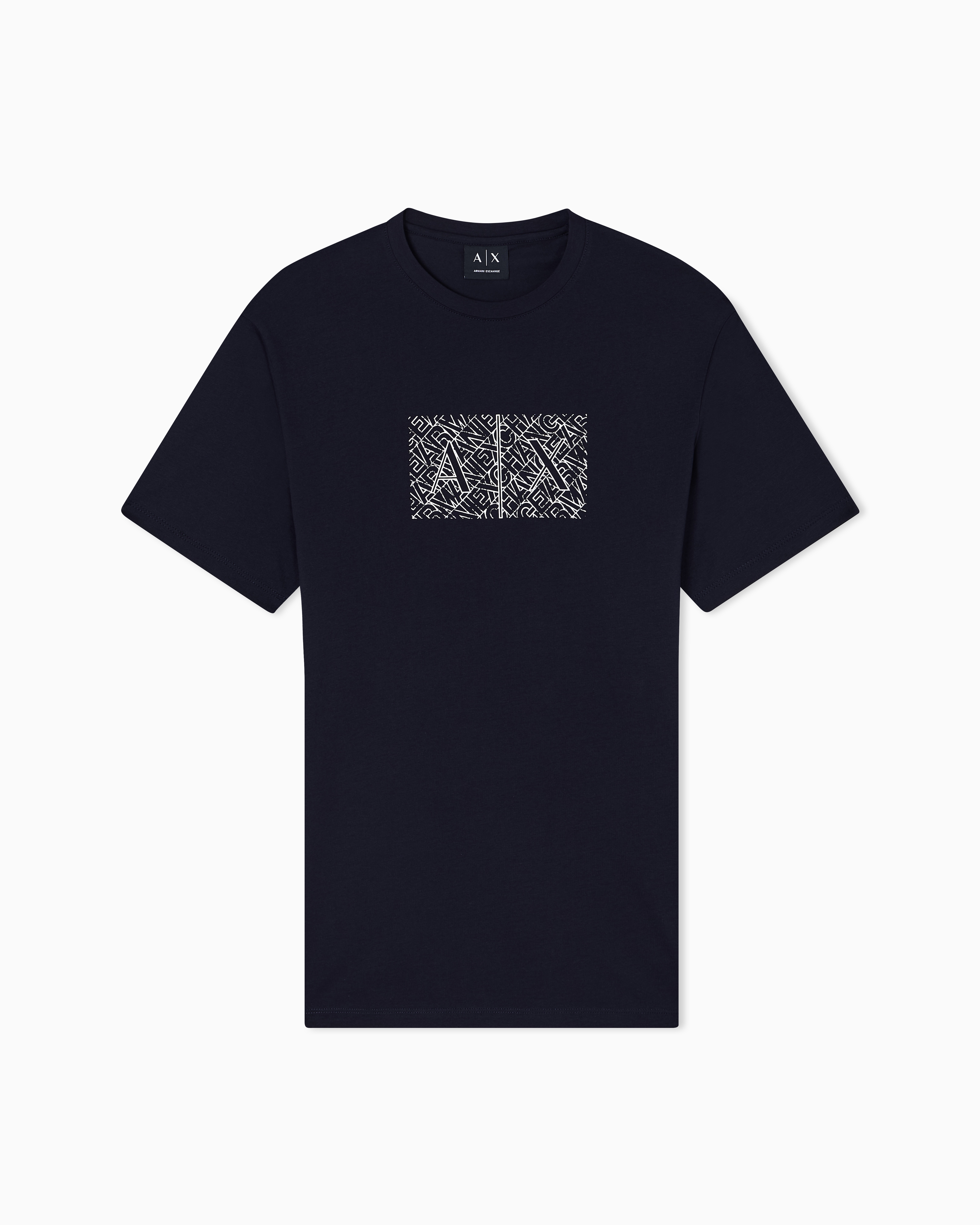 Slim Fit T-Shirt in Classic Cotton Jersey | Armani Exchange US