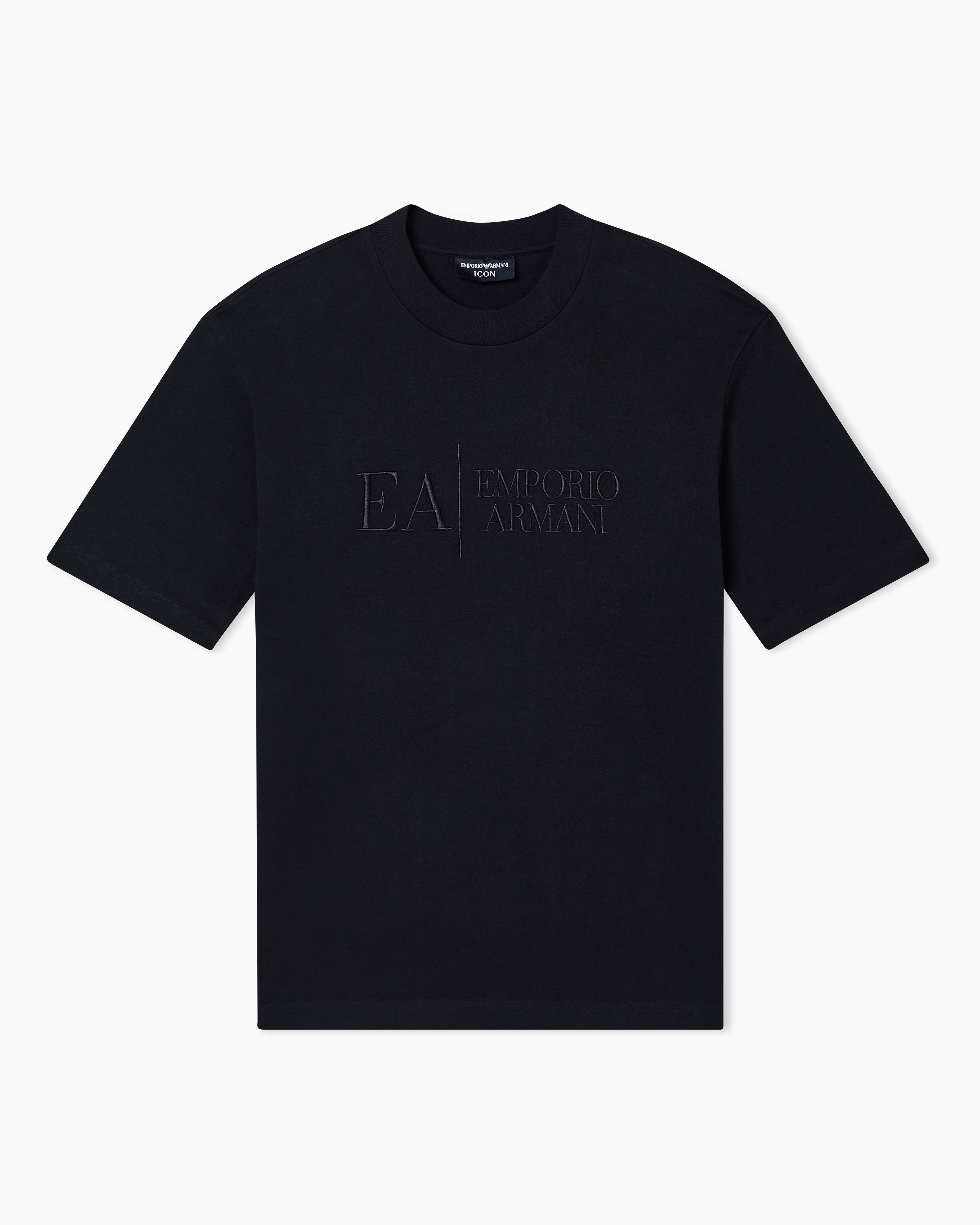 Icon Tシャツ インターロックジャージー 刺繍 | Emporio Armani JP