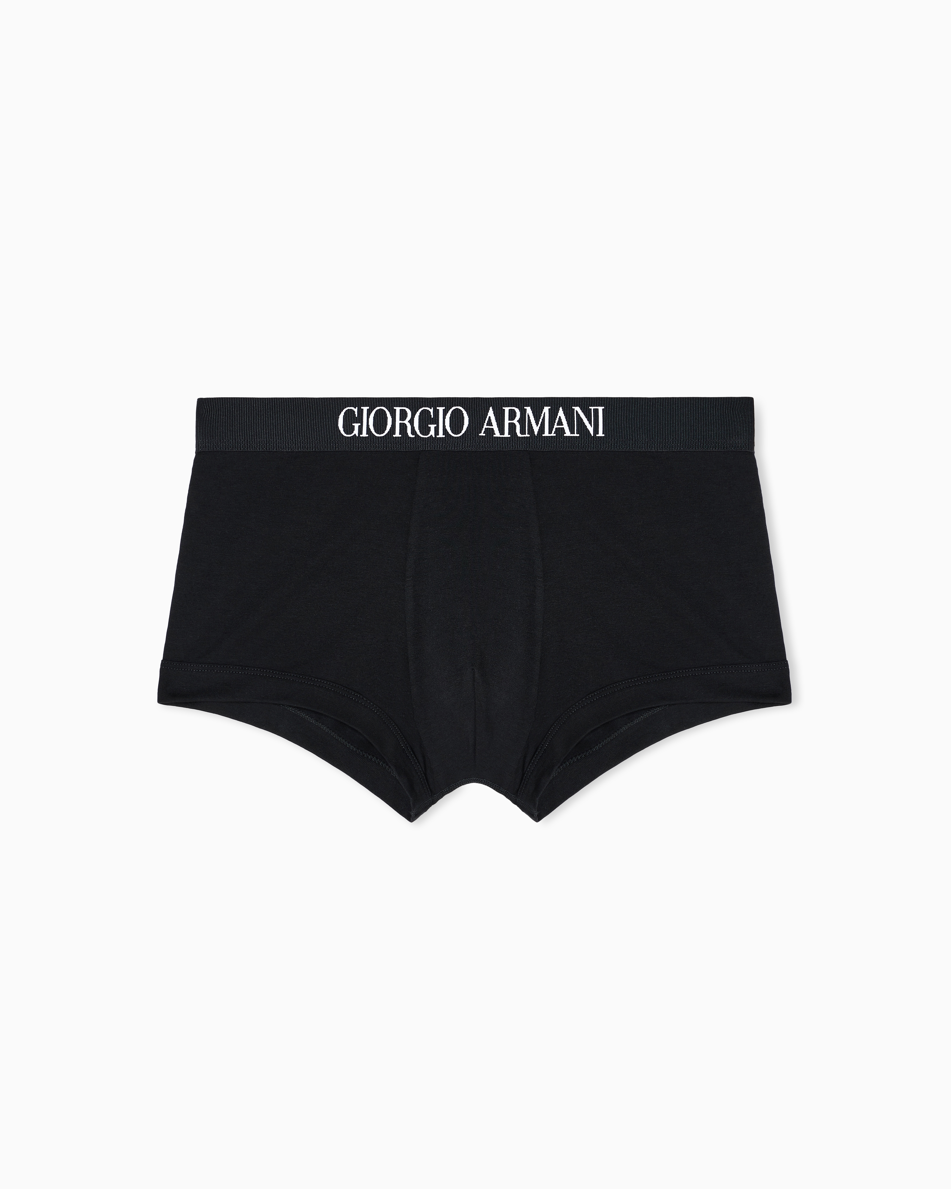 ボクサー ストレッチコットン製 2枚組 | Giorgio Armani JP