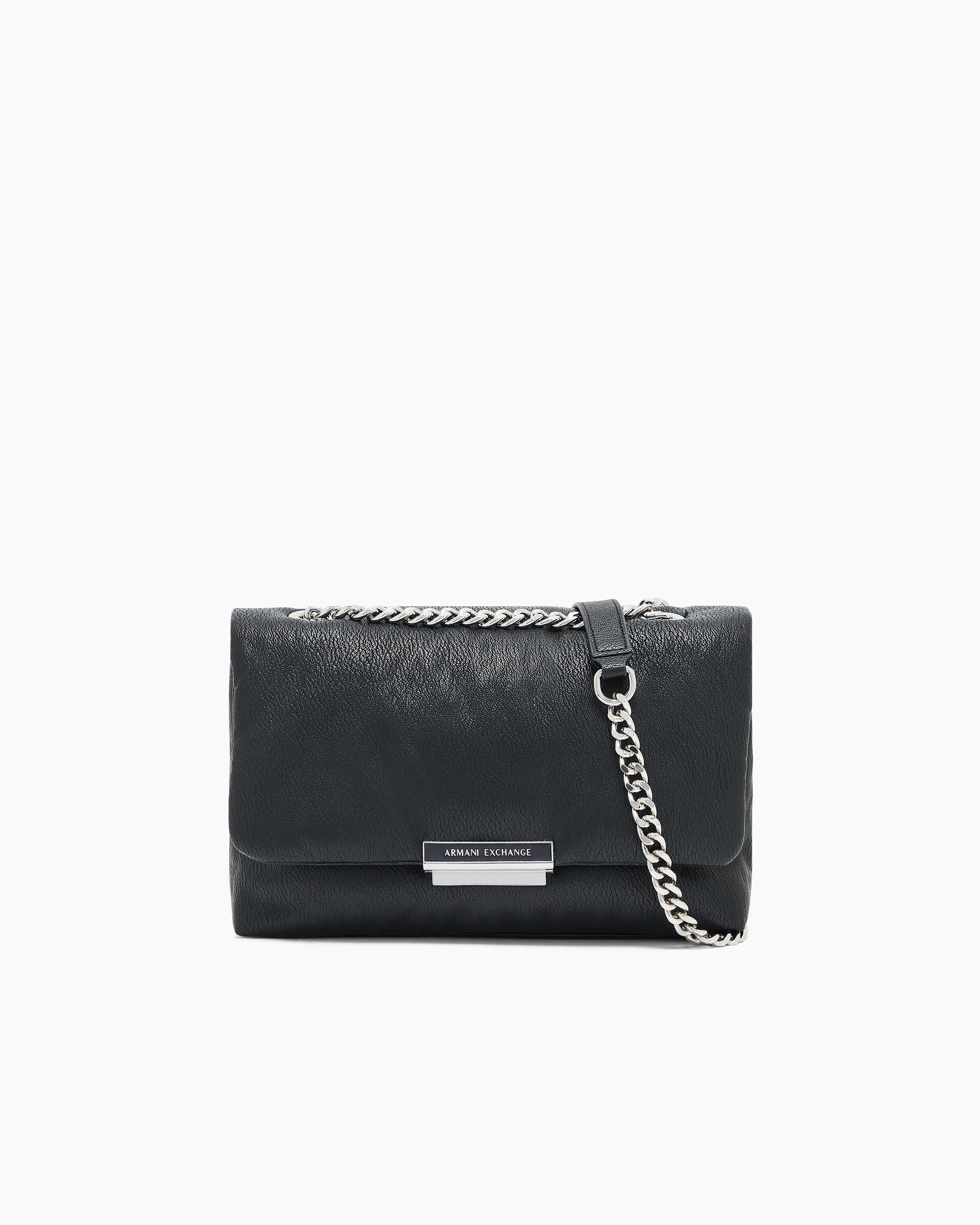 Shoulder bag with chain strap for woman | Armani Exchange JP