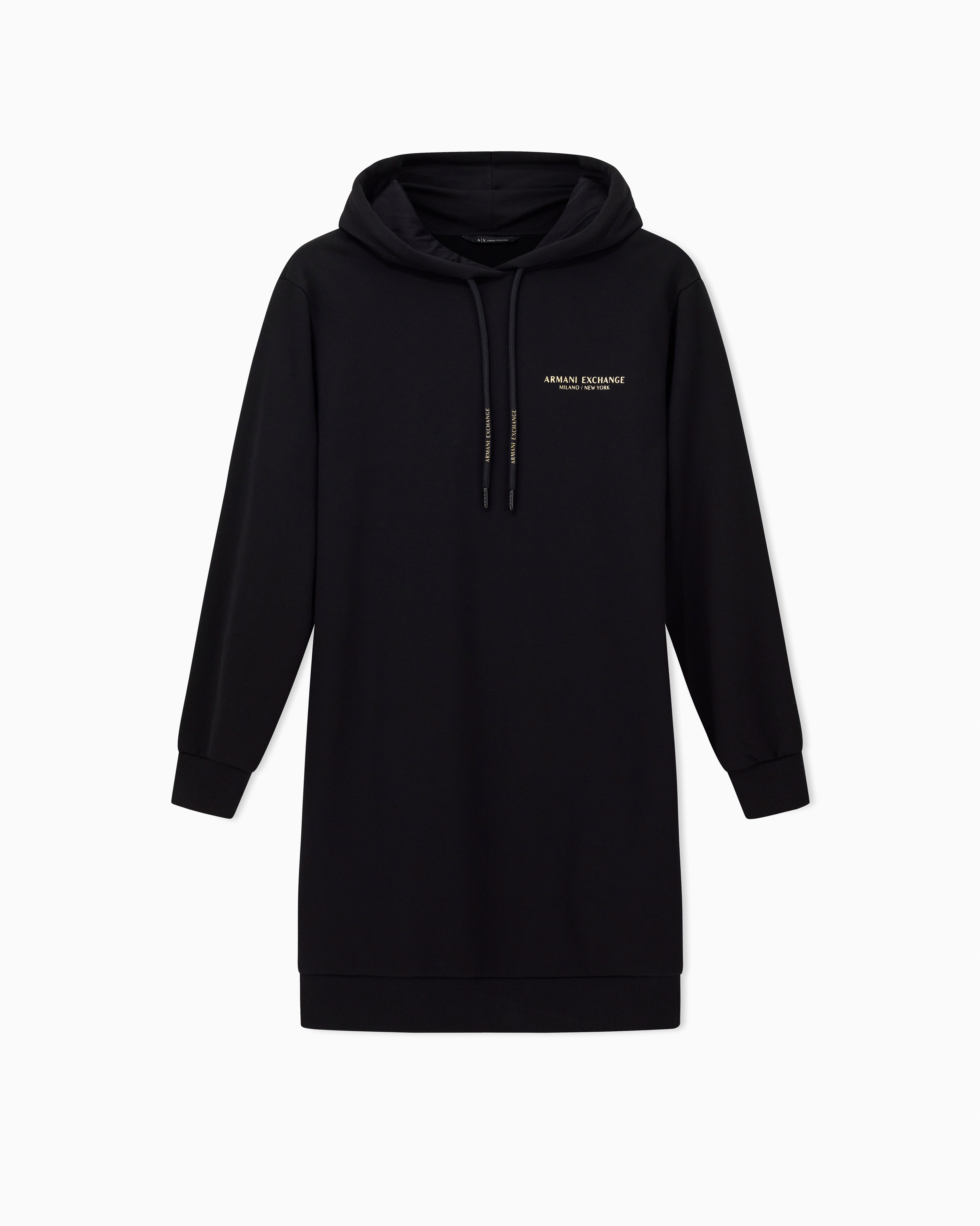 armani exchange dress black ARMANI EXCHANGE Women's Black Midi Dress main image 1
