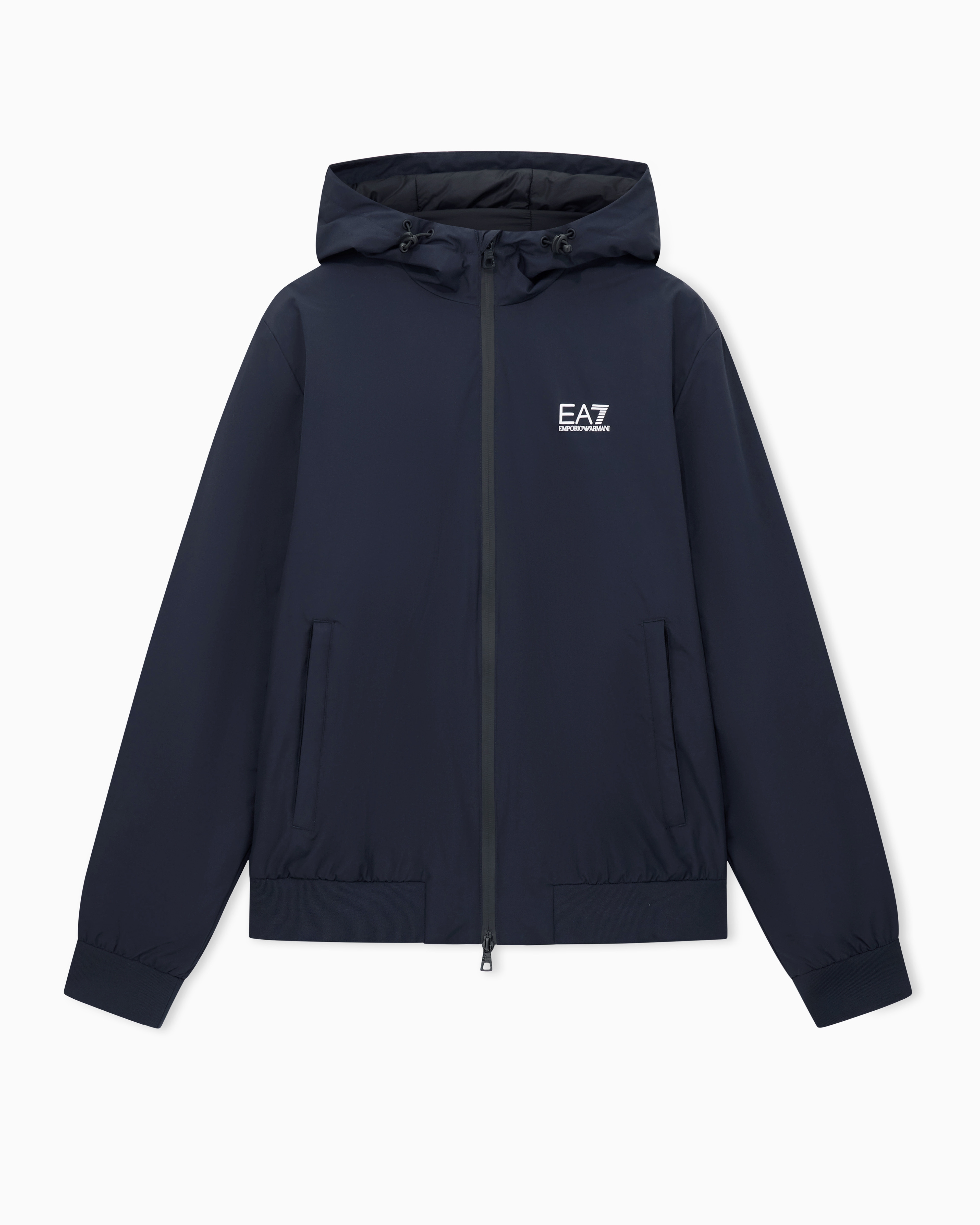 Core Identity hooded bomber in technical fabric | EA7 EE