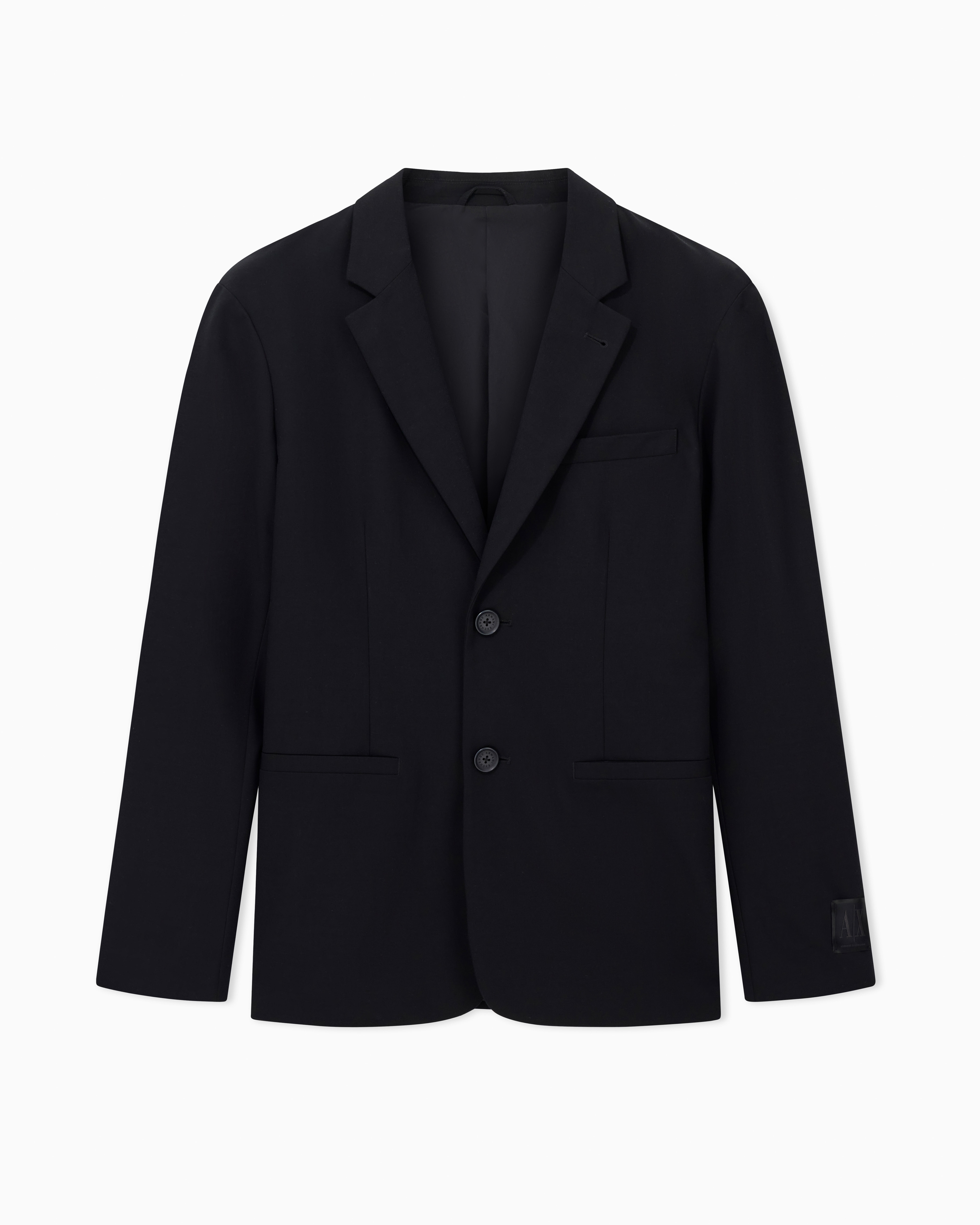 Single breasted jacket in a wool and viscose blend Icon | Armani