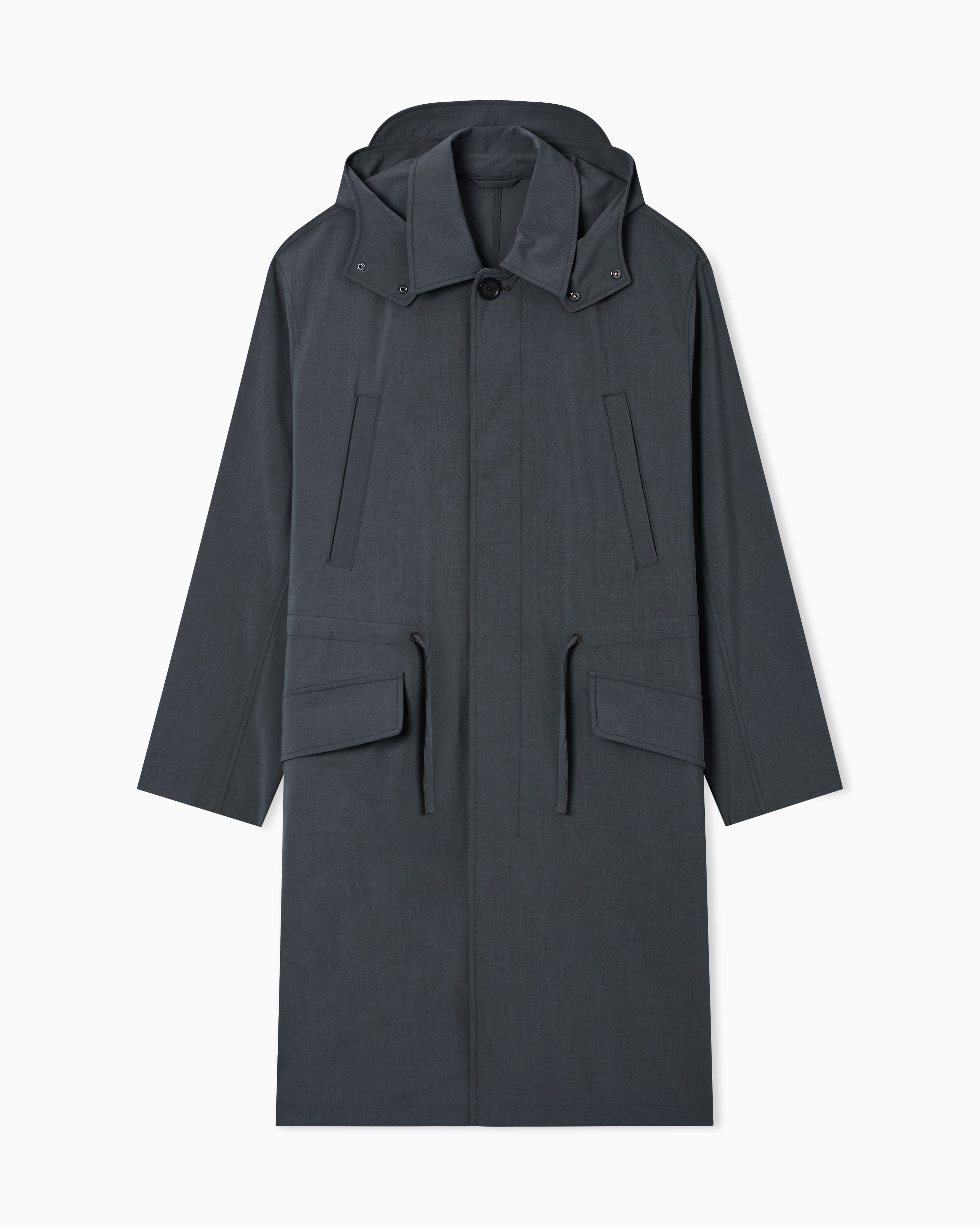 Long parka with hood | Armani Exchange