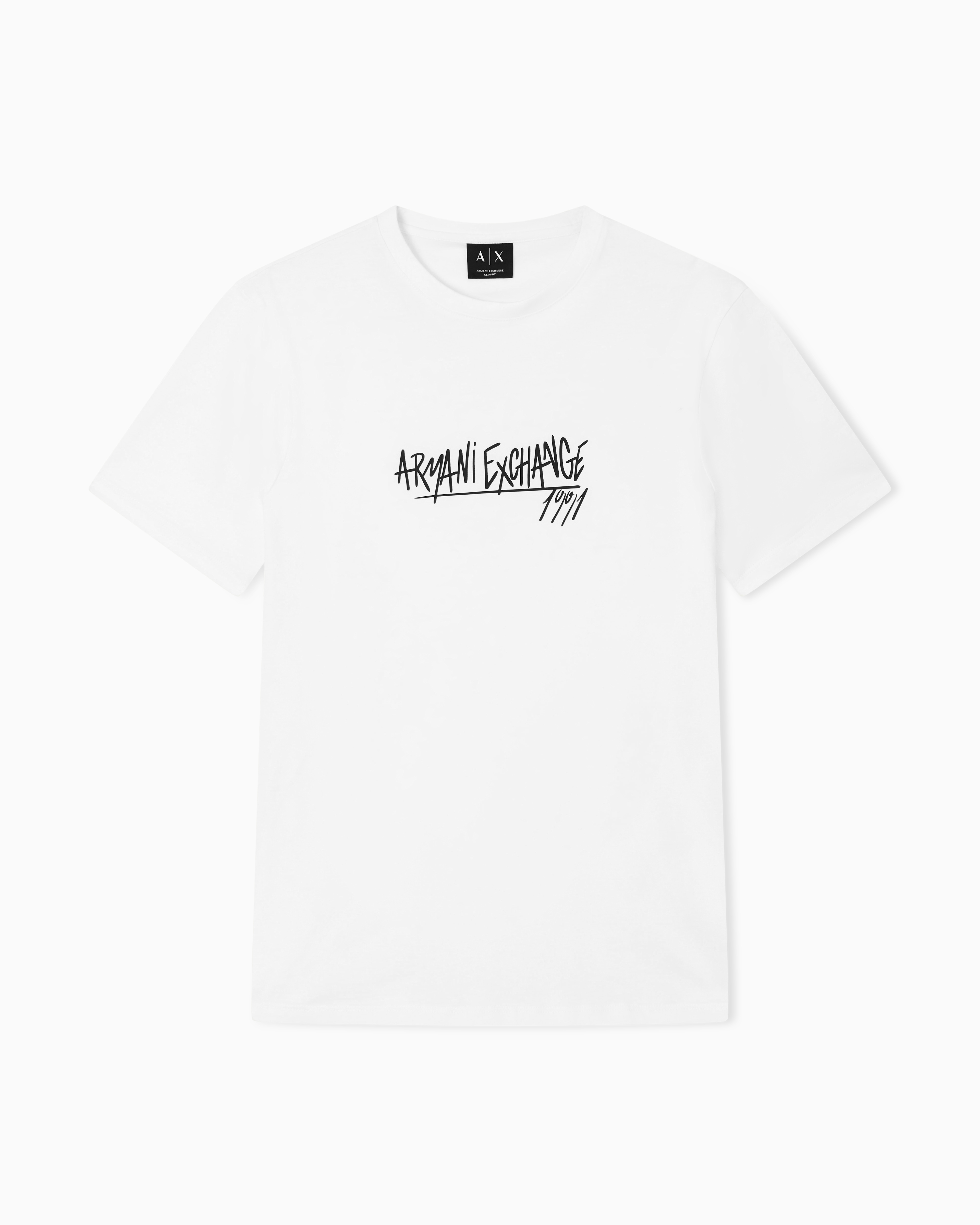 ハンドライティングロゴ レギュラーフィット 半袖クルーネックTシャツ