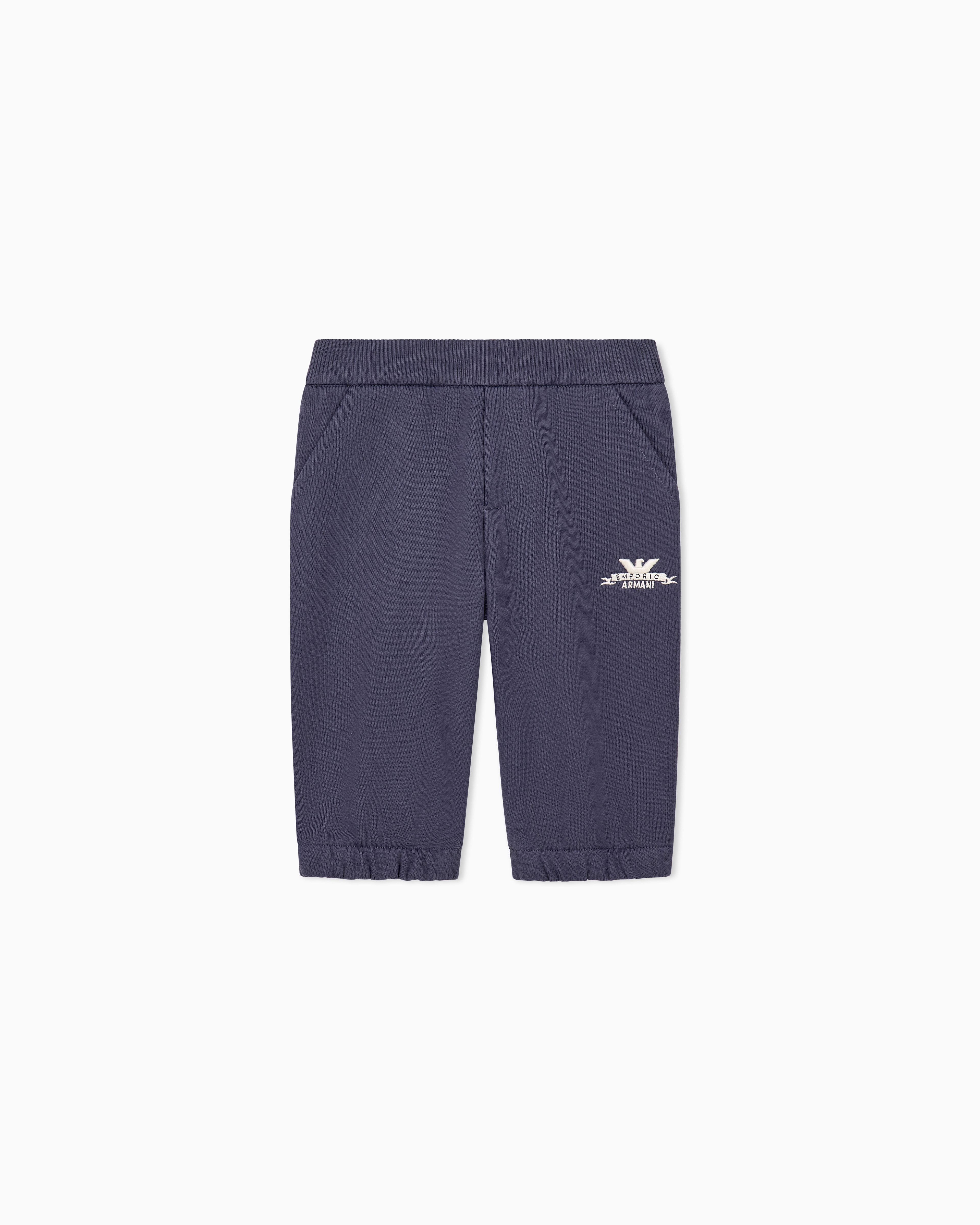 レギュラーフィット ボーイズ ジョガーパンツ コットン | Emporio Armani