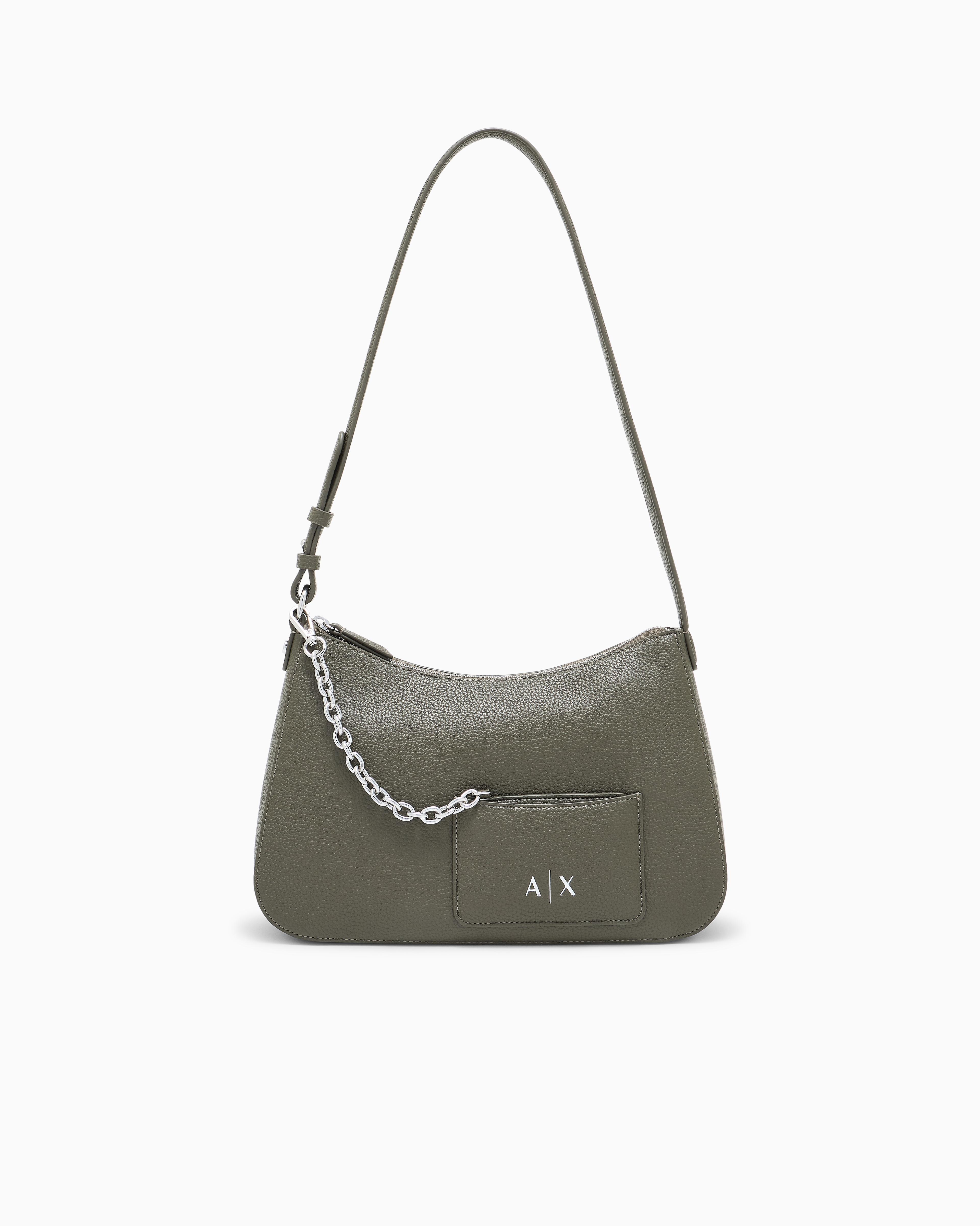 A|X ARMANI EXCHANGE バック ☆A/X Armani Exchange☆国発 BOXロゴバックル ミニハンドバッグ (A/X