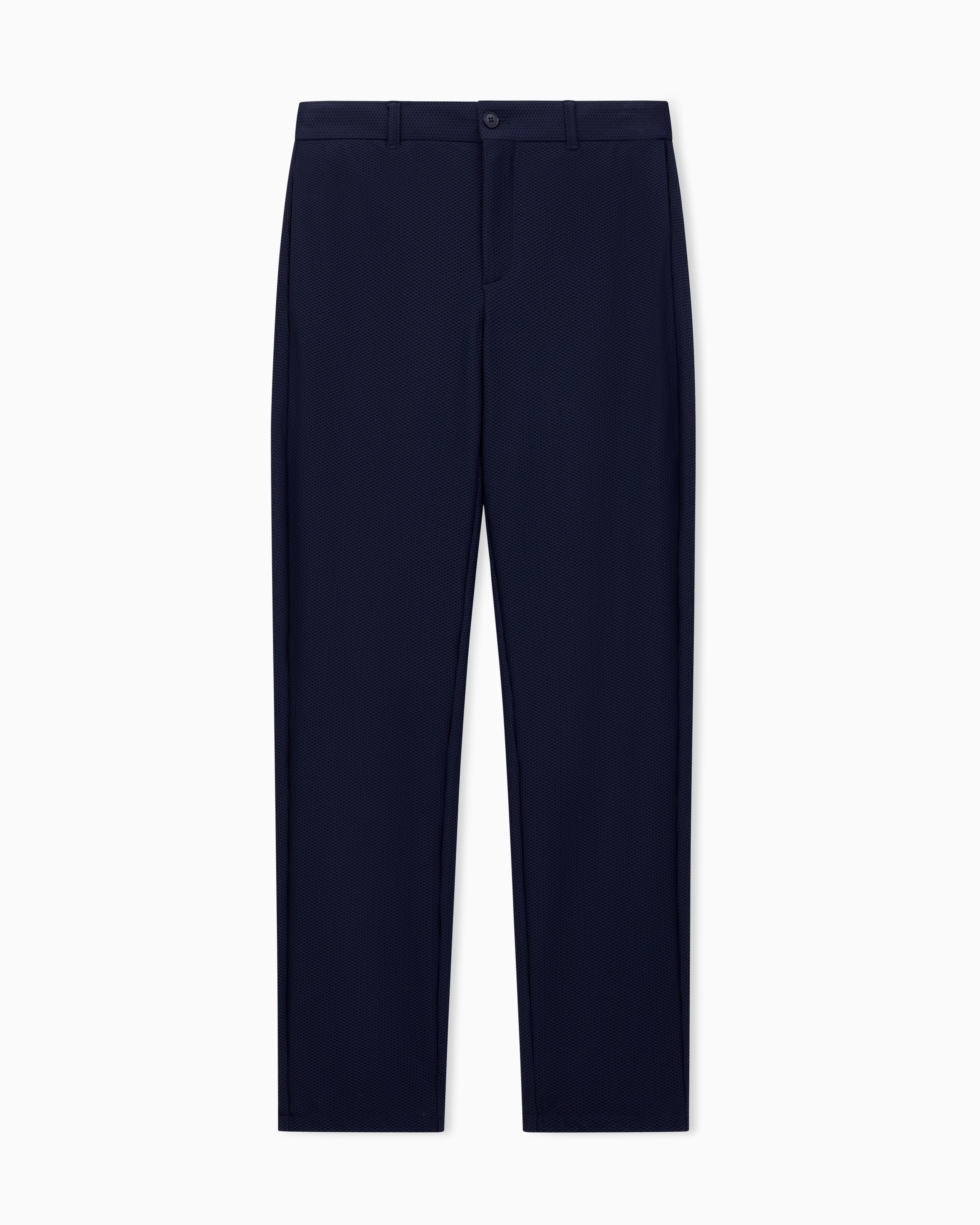 ノータックパンツ テクニカルワッフル | Giorgio Armani JP