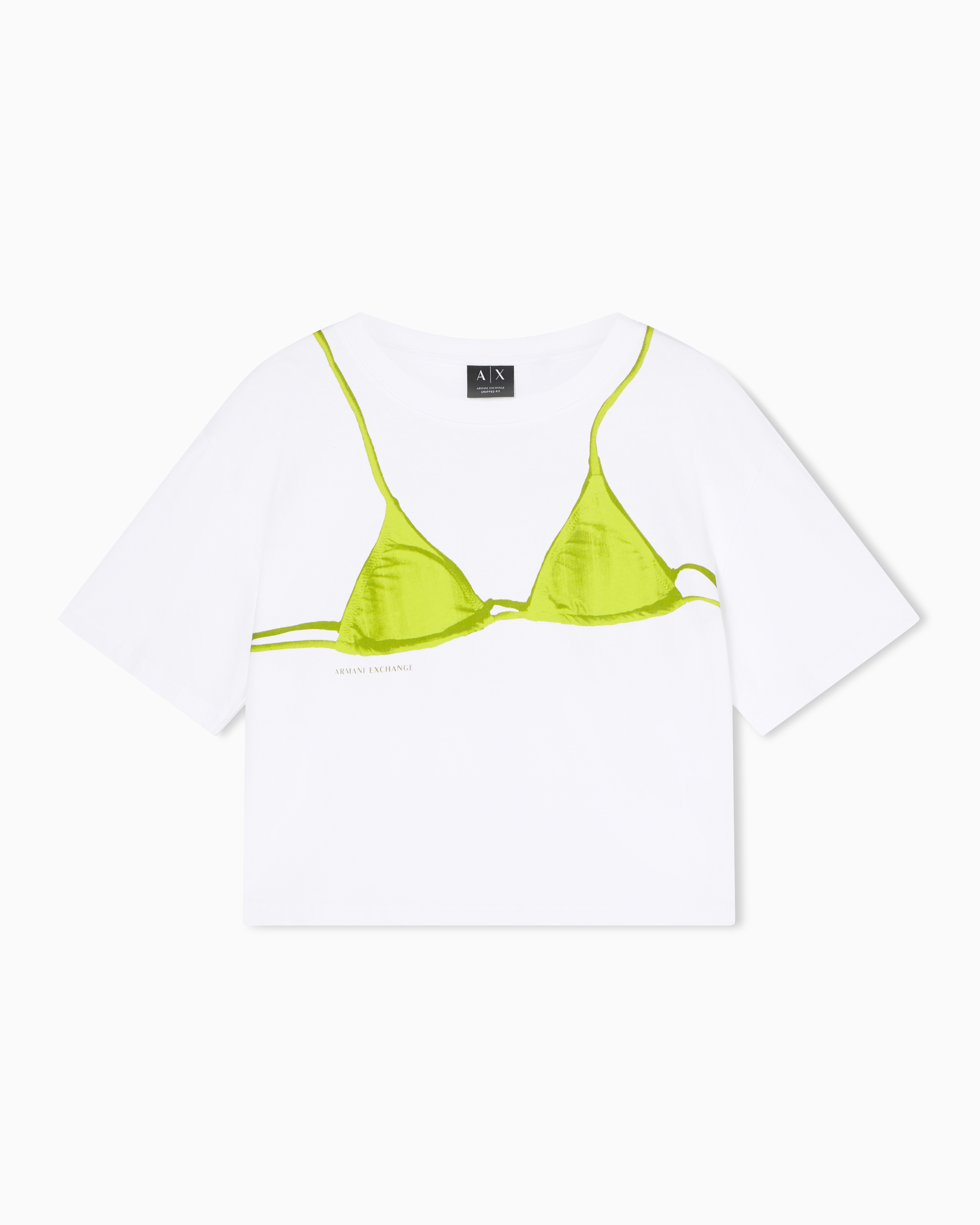ビキニプリント 半袖クルーネックTシャツ | Armani Exchange JP