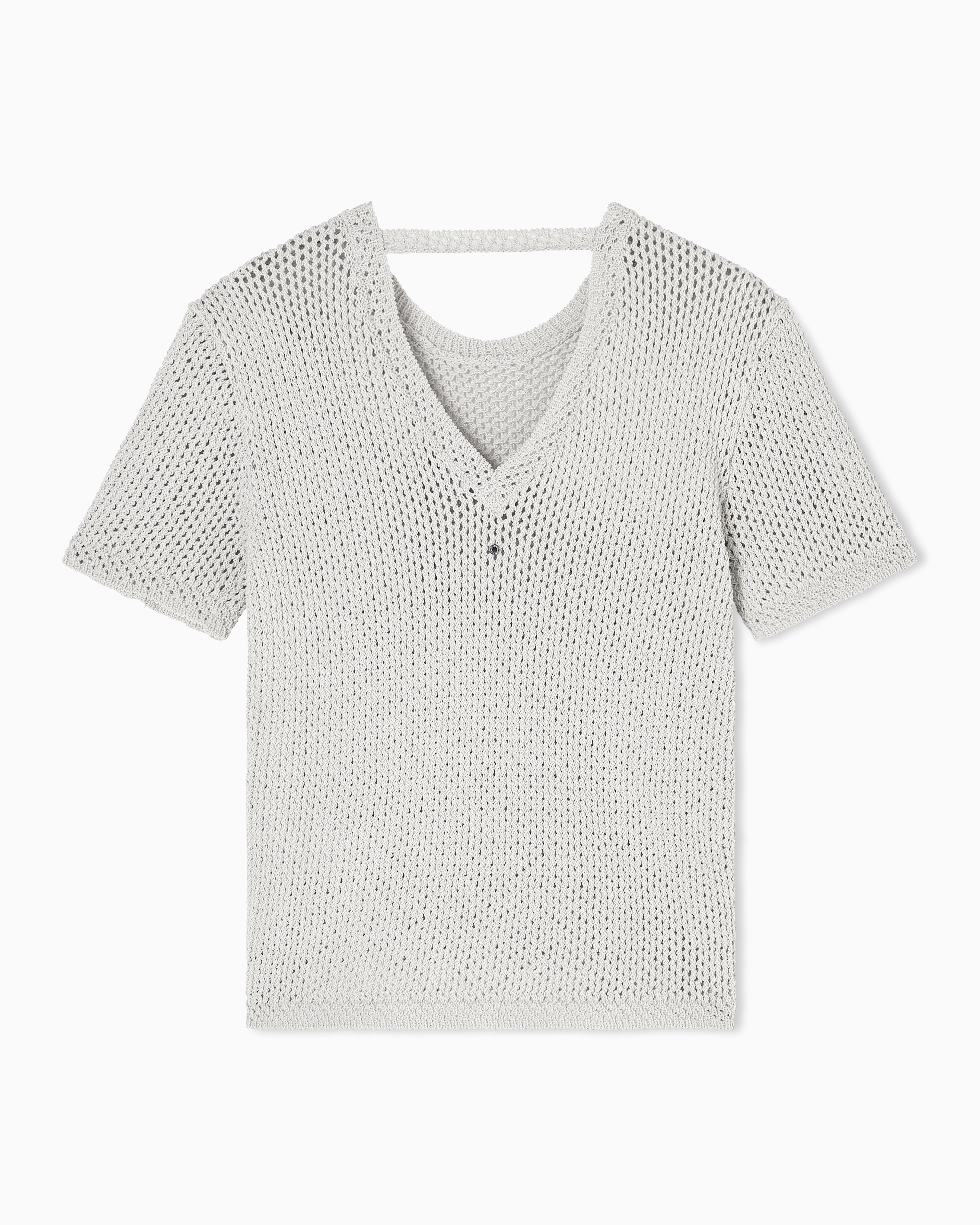 メタリックニットプルオーバー | Armani Exchange JP