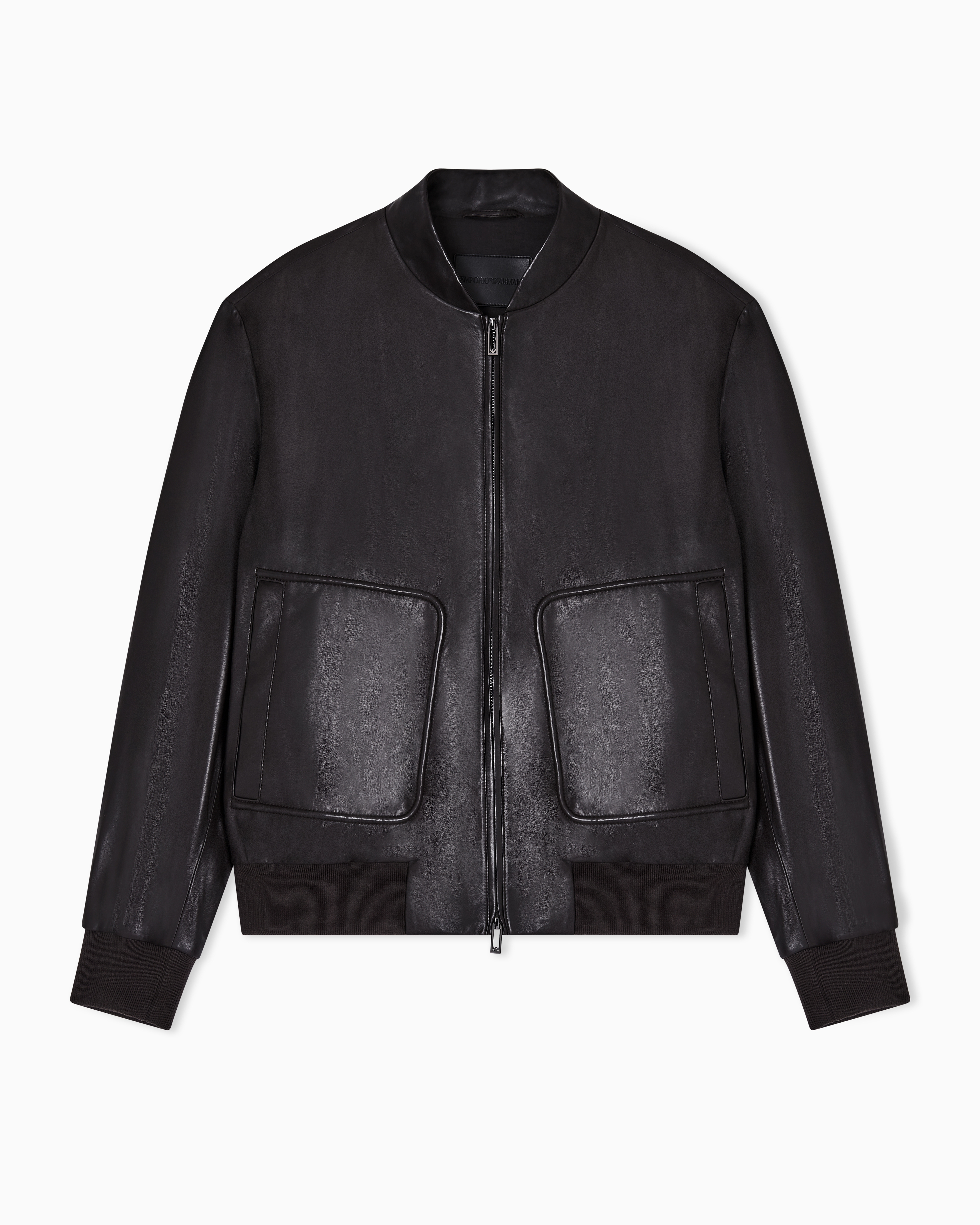 Plonge nappa-leather blouson | Emporio Armani
