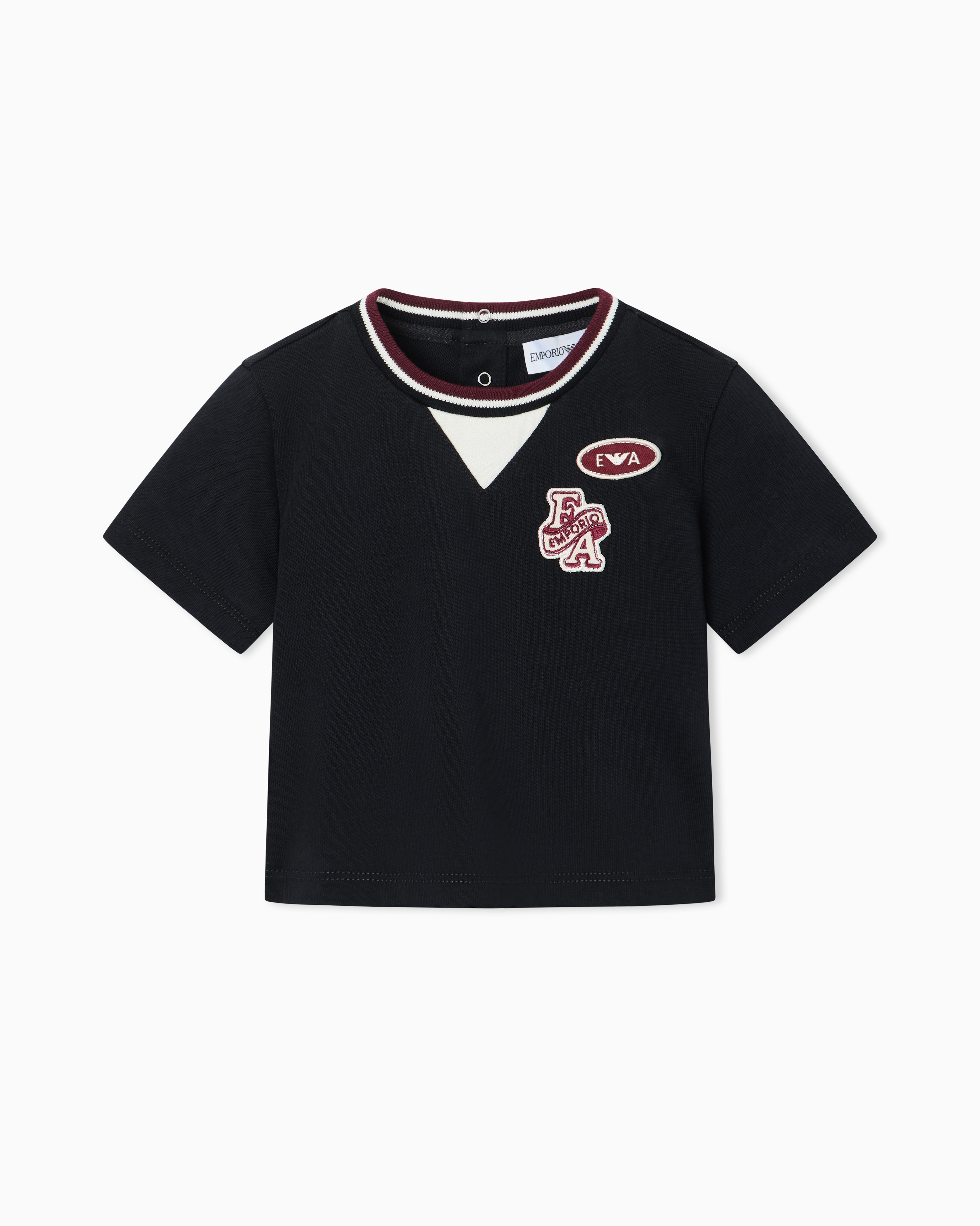 レギュラーフィット ボーイズ Tシャツ コットンジャージー | Emporio