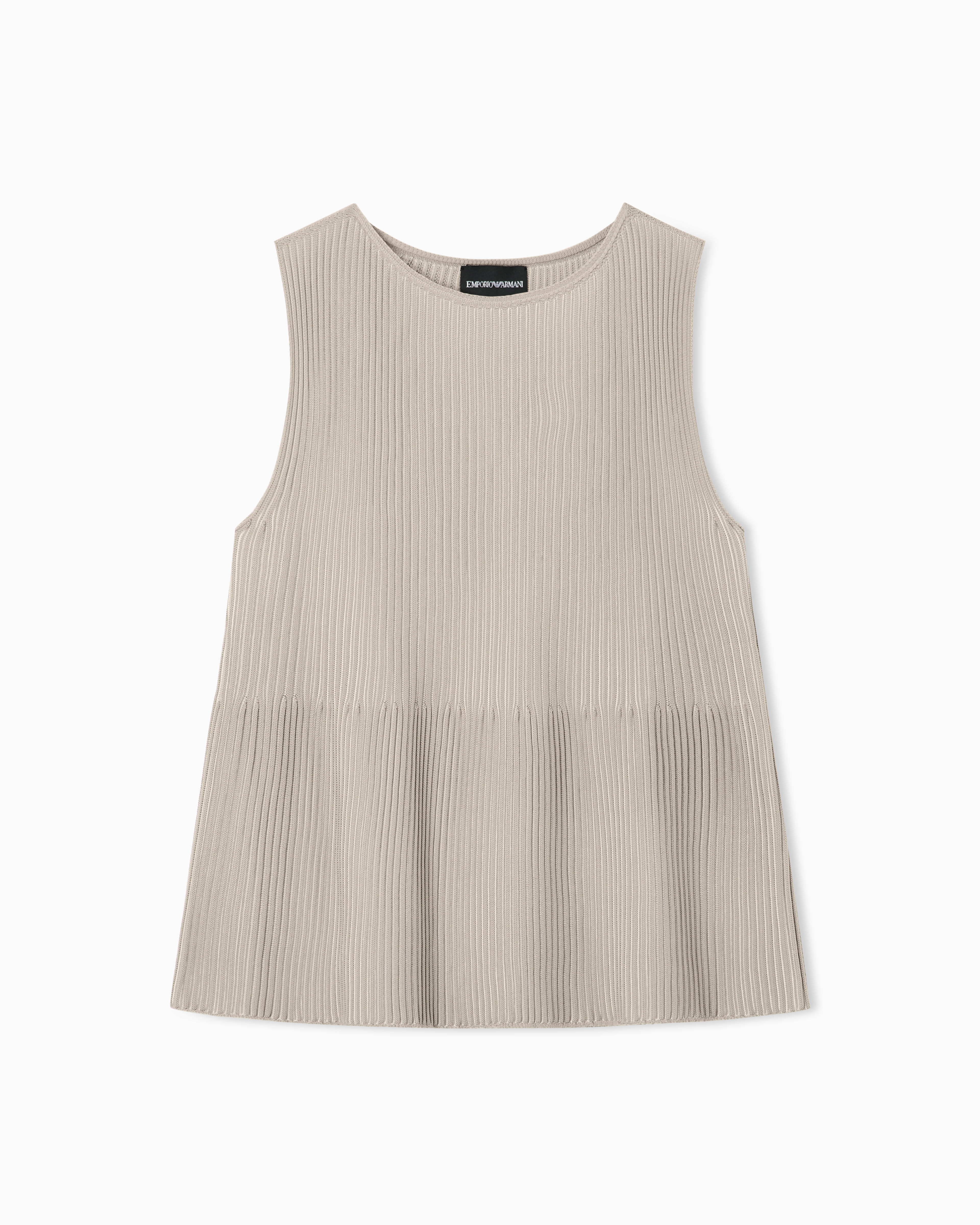 ニットトップス リブエフェクト | Emporio Armani JP