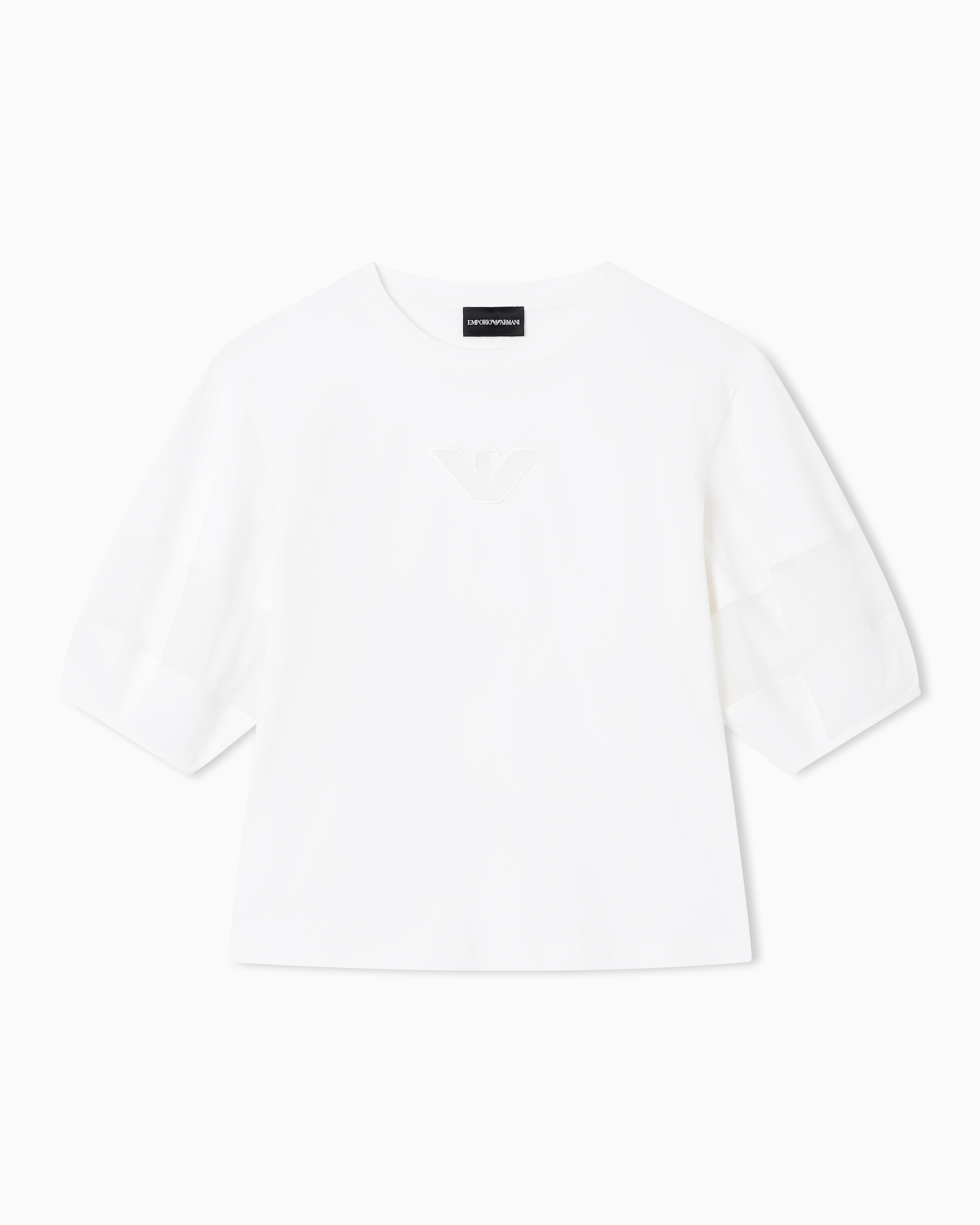 Tシャツ スーピマジャージー メッシュ切替え | Emporio Armani JP
