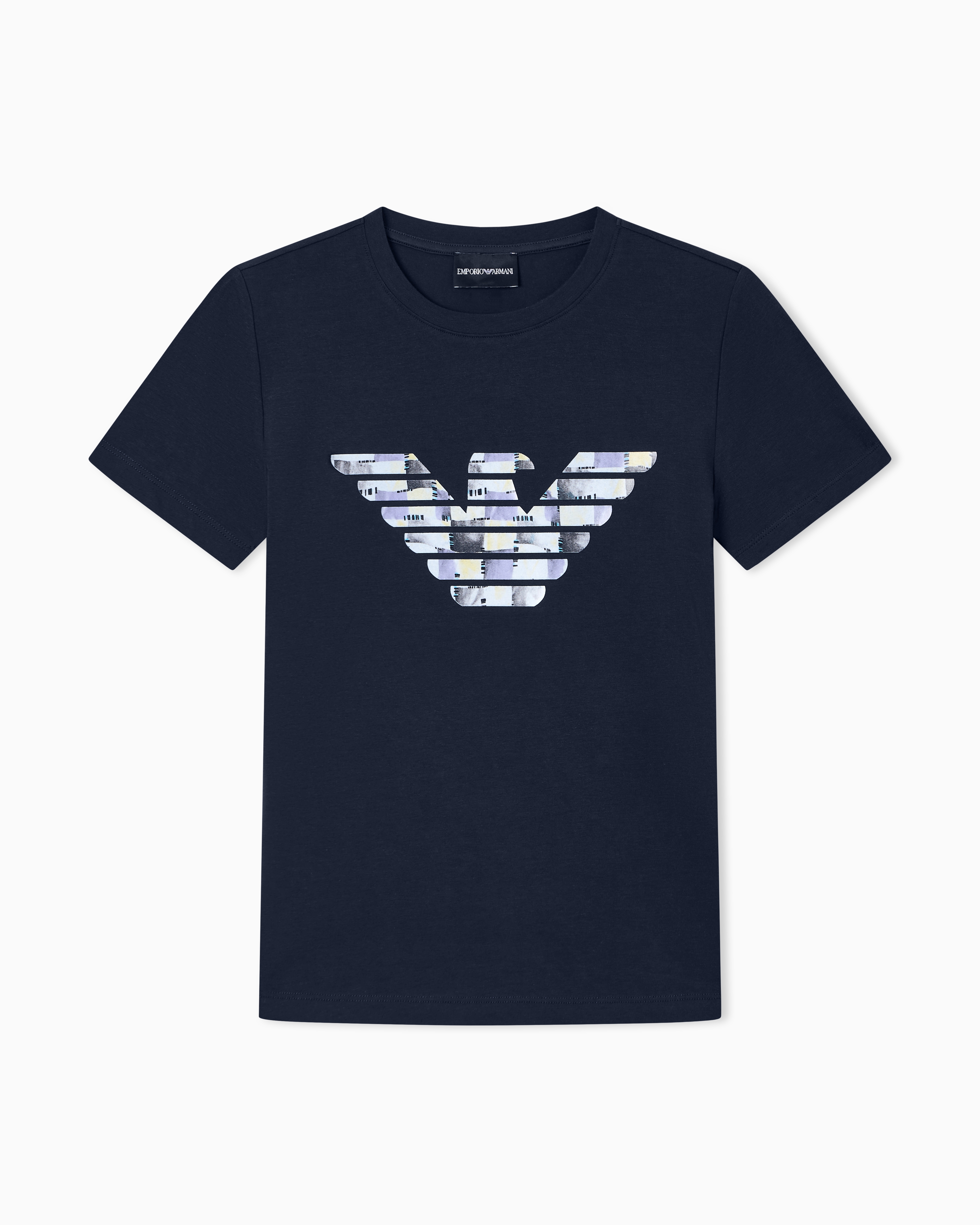 レギュラーフィット Tシャツ コットンジャージー | Emporio Armani JP