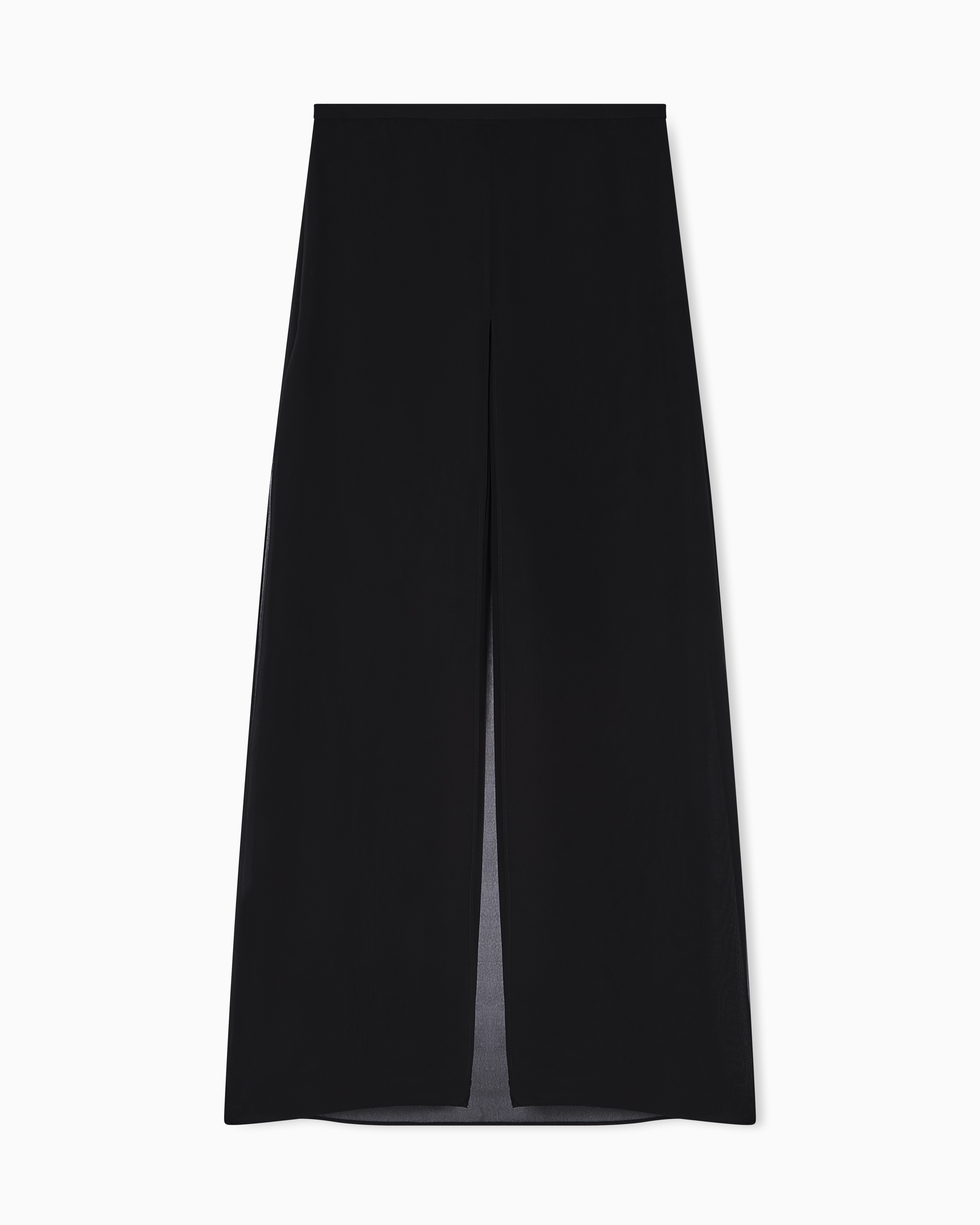 Technical georgette culottes | Emporio Armani US