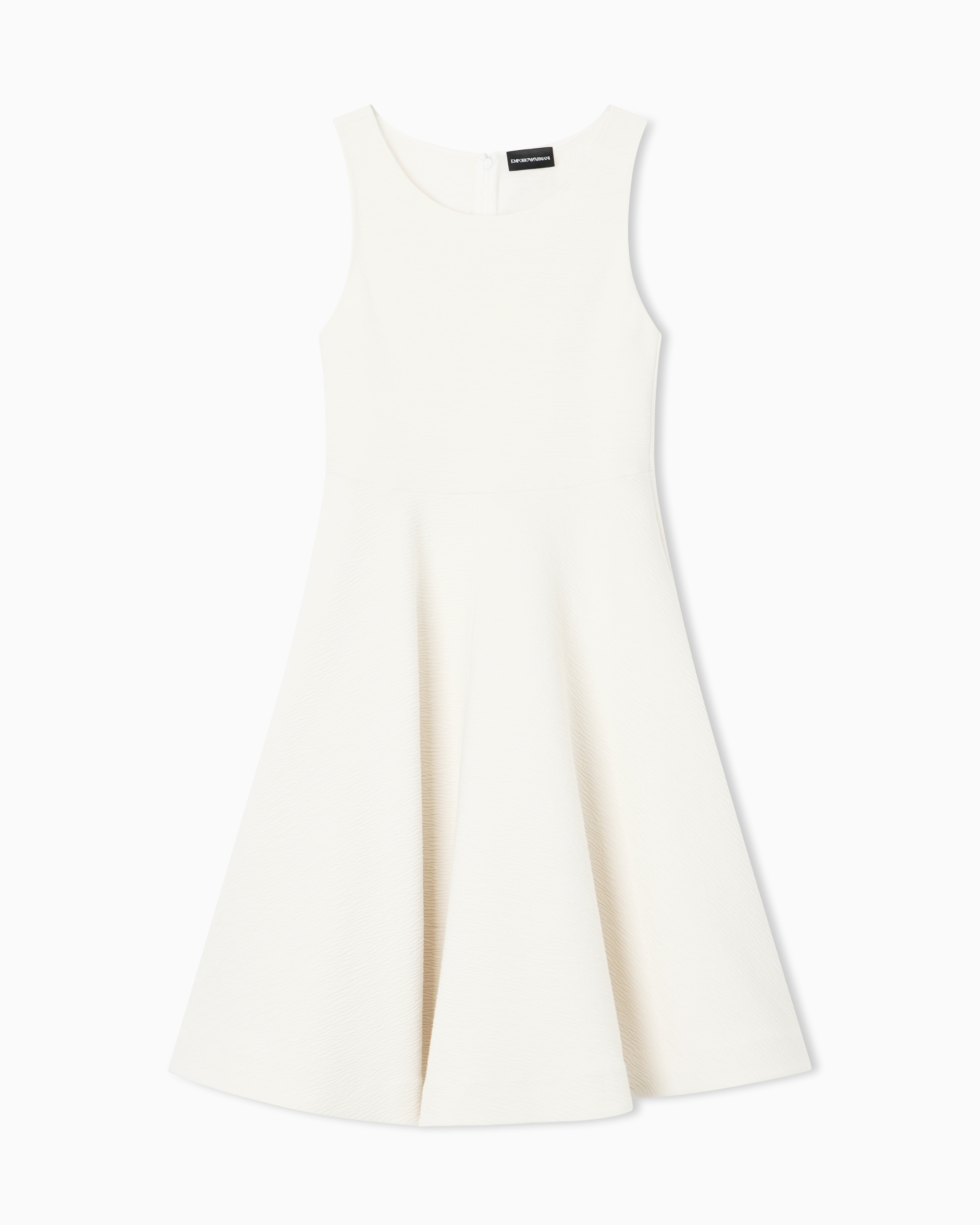 EMPORIO ARMANI ドレス スカート XS（着用１回）定価12万円 フルスカートドレス エンボスジャージー | Emporio Armani JP