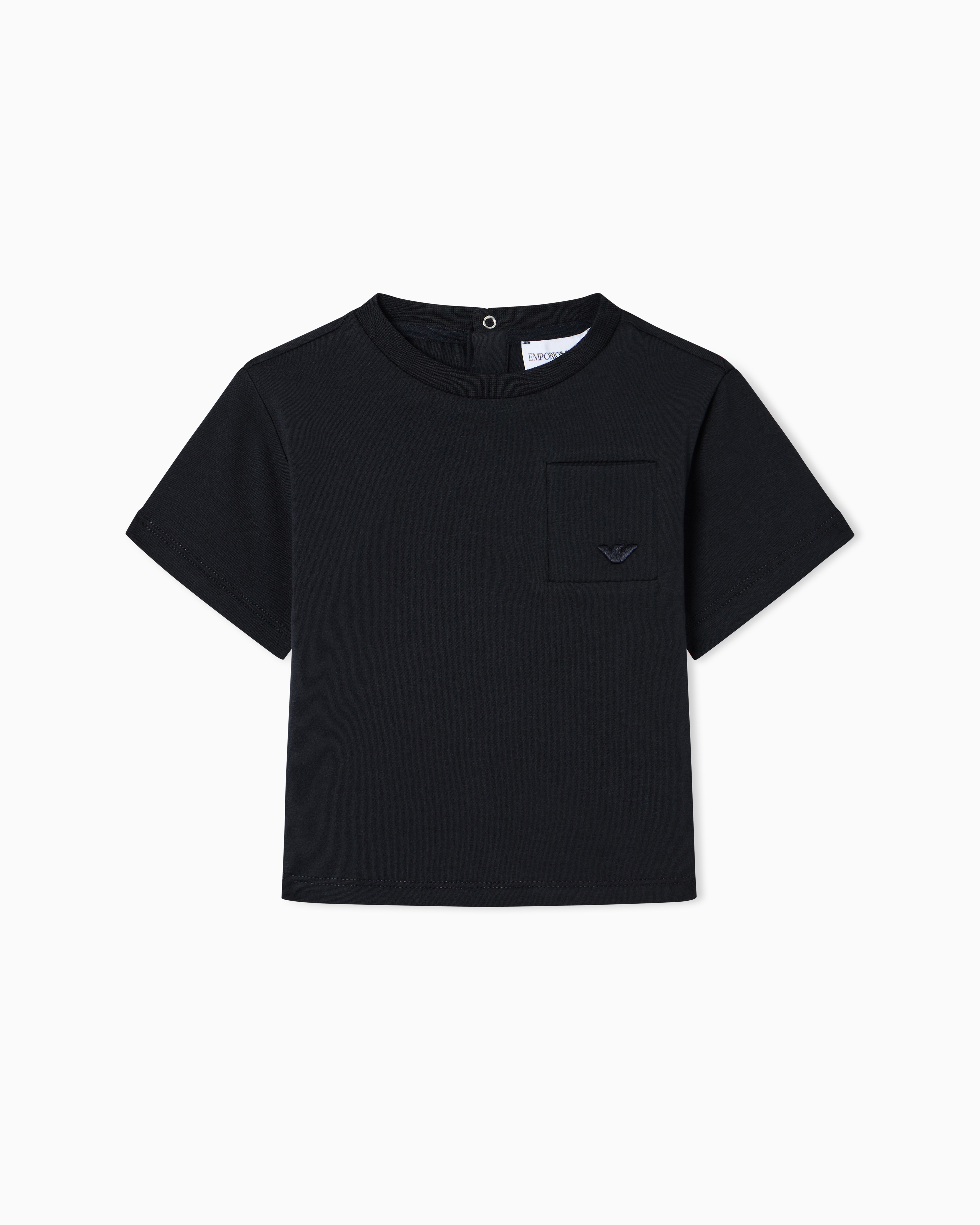 Tシャツ コーマジャージー ポケット付き | Emporio Armani JP