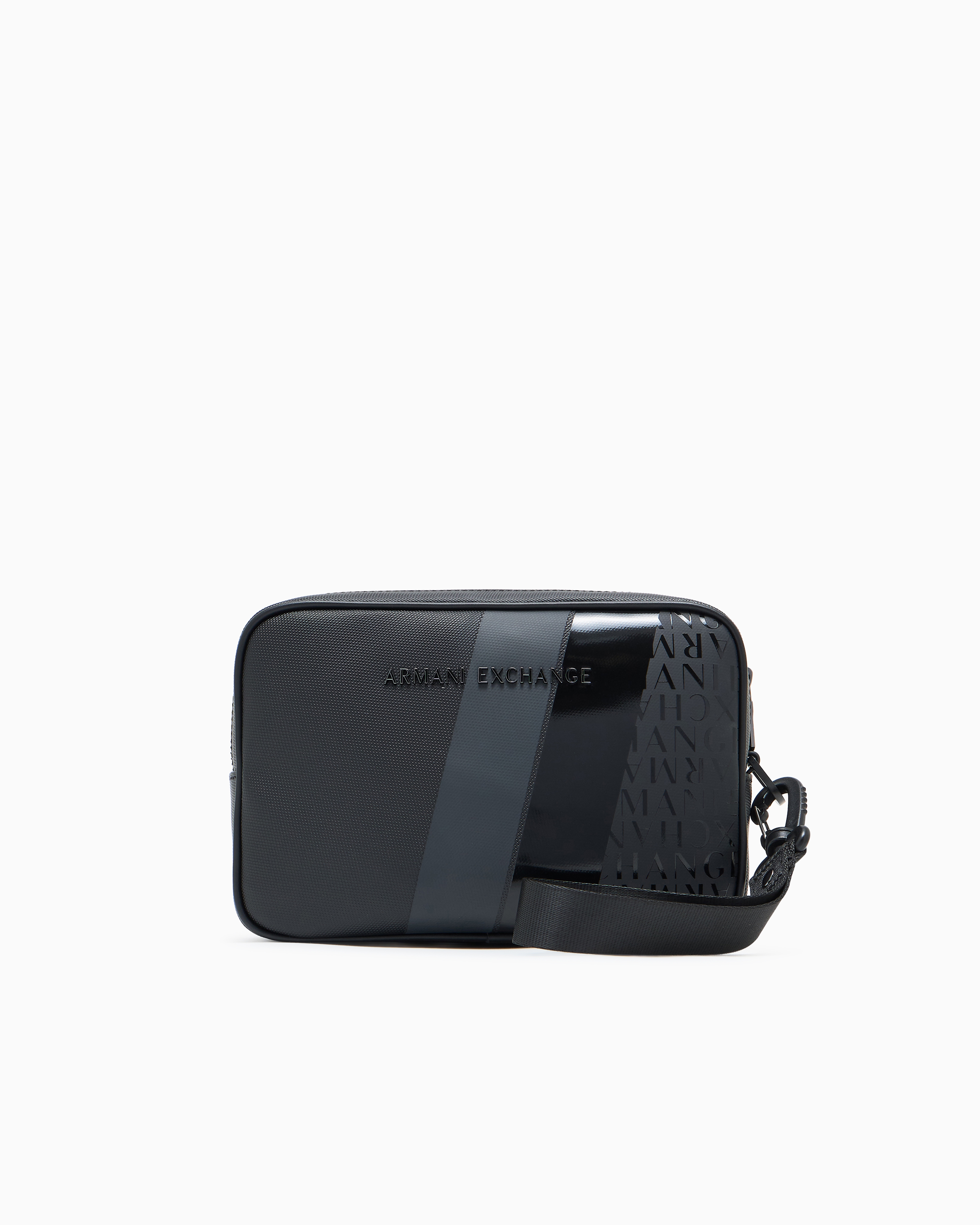 Shoulder bag with contrasting band | Armani Exchange