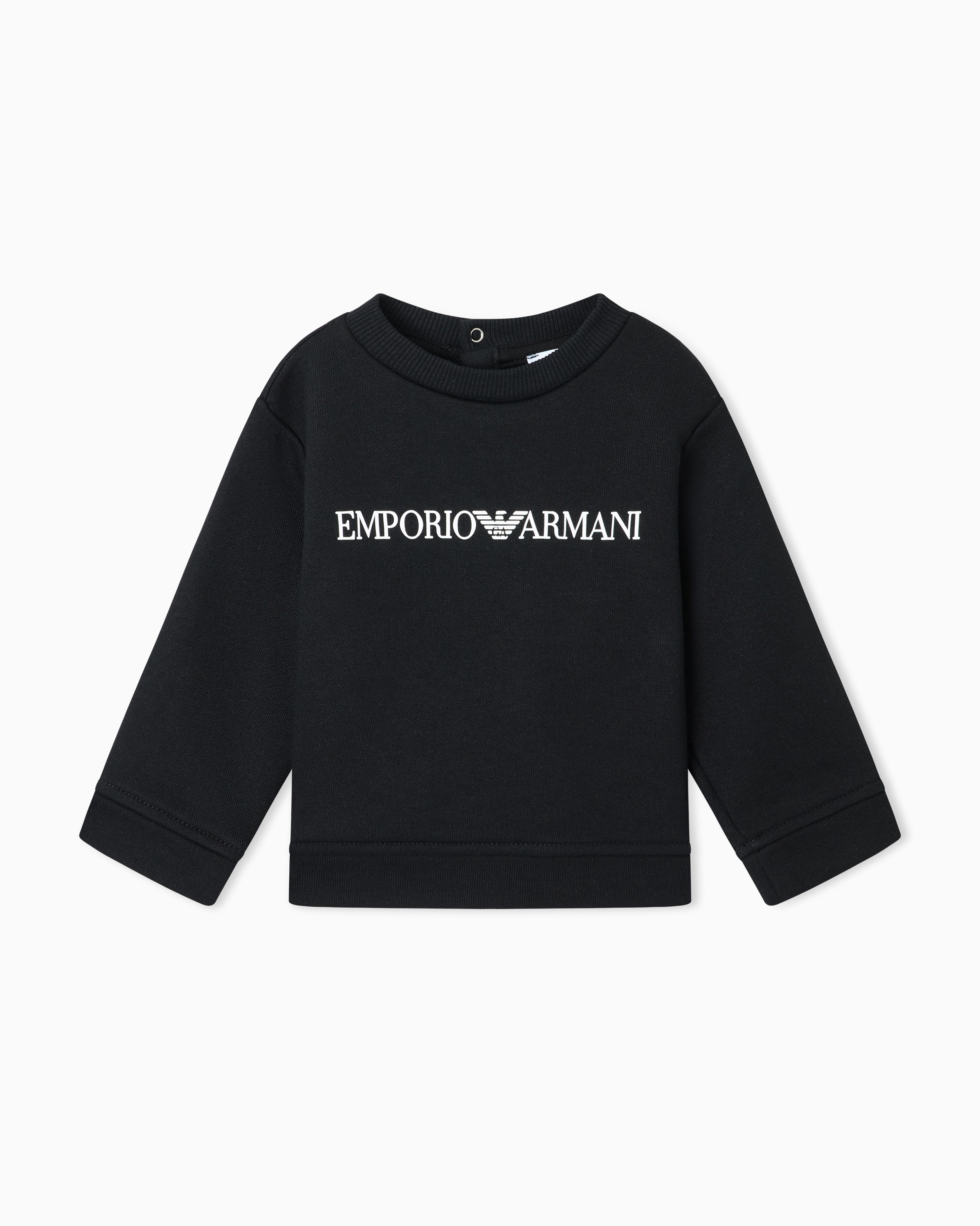 スウェットシャツ モダール混紡 ロゴ | Emporio Armani JP