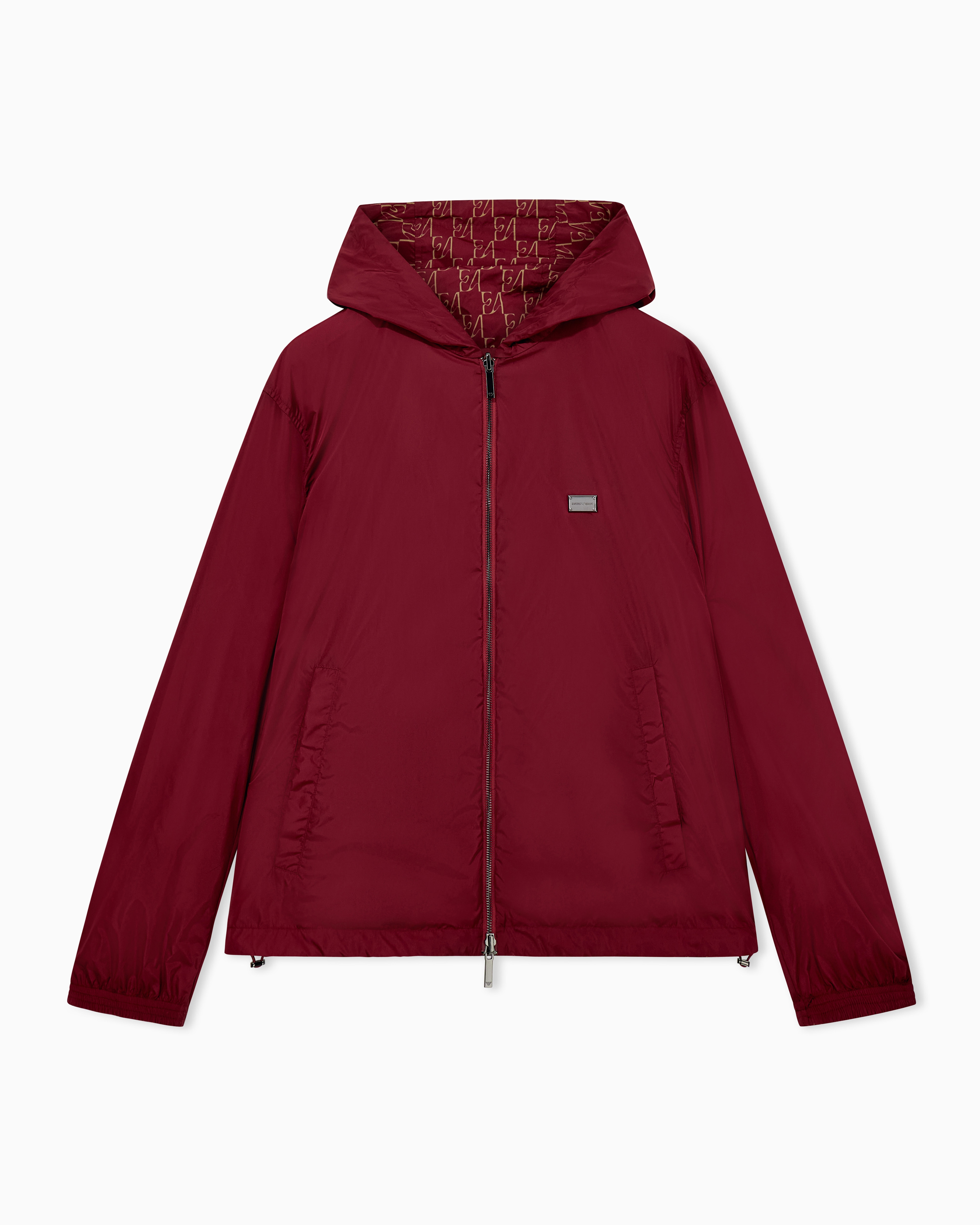 ジャケット・アウター EMPORIO ARMANI 07aw Hooded blouson jacket with a zip and an all-over print | Emporio