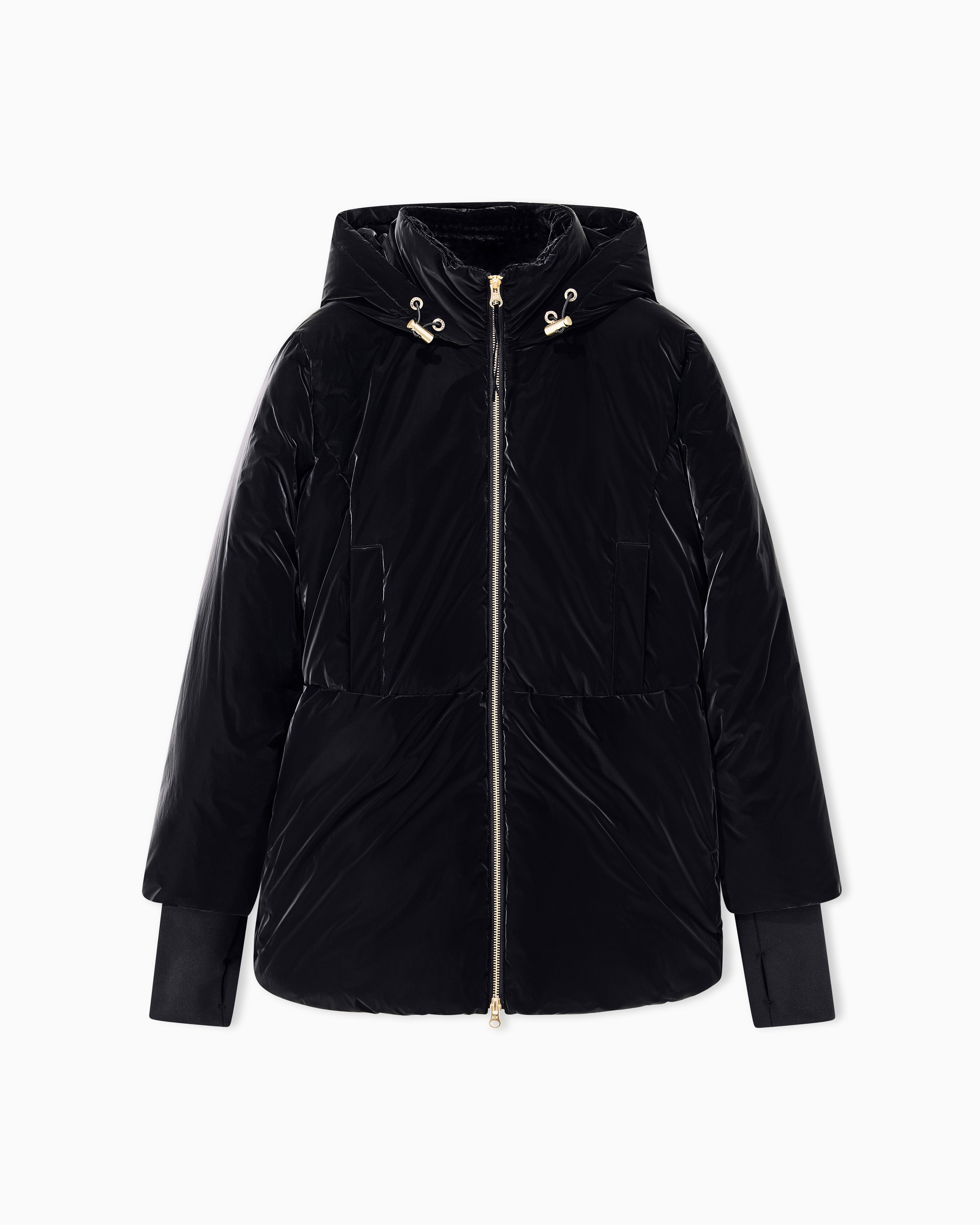 Lightweight blouson jacket with velvet effect | Armani Exchange US