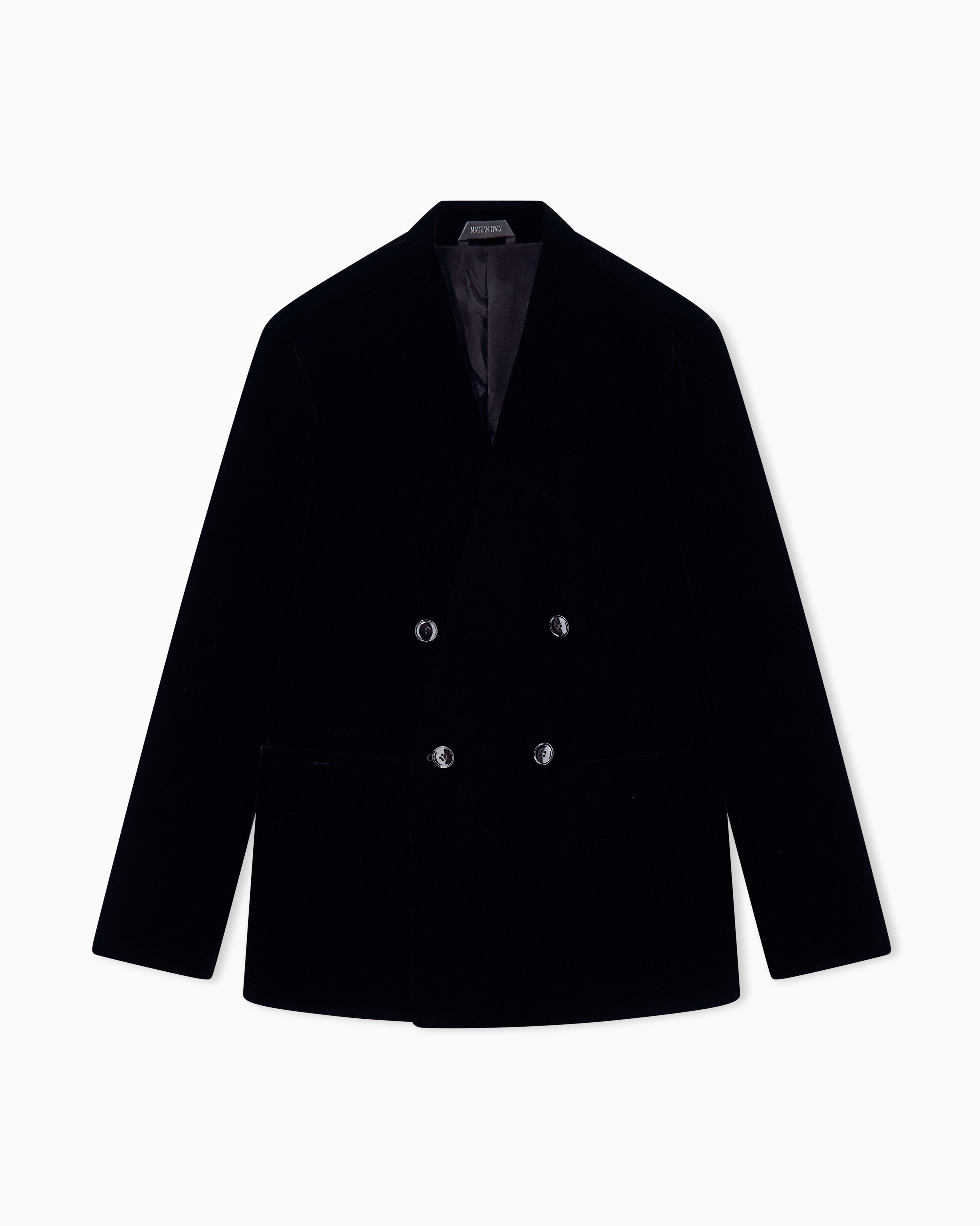 ダブルブレスト ベルベットブレザー Giorgio's | Giorgio Armani JP
