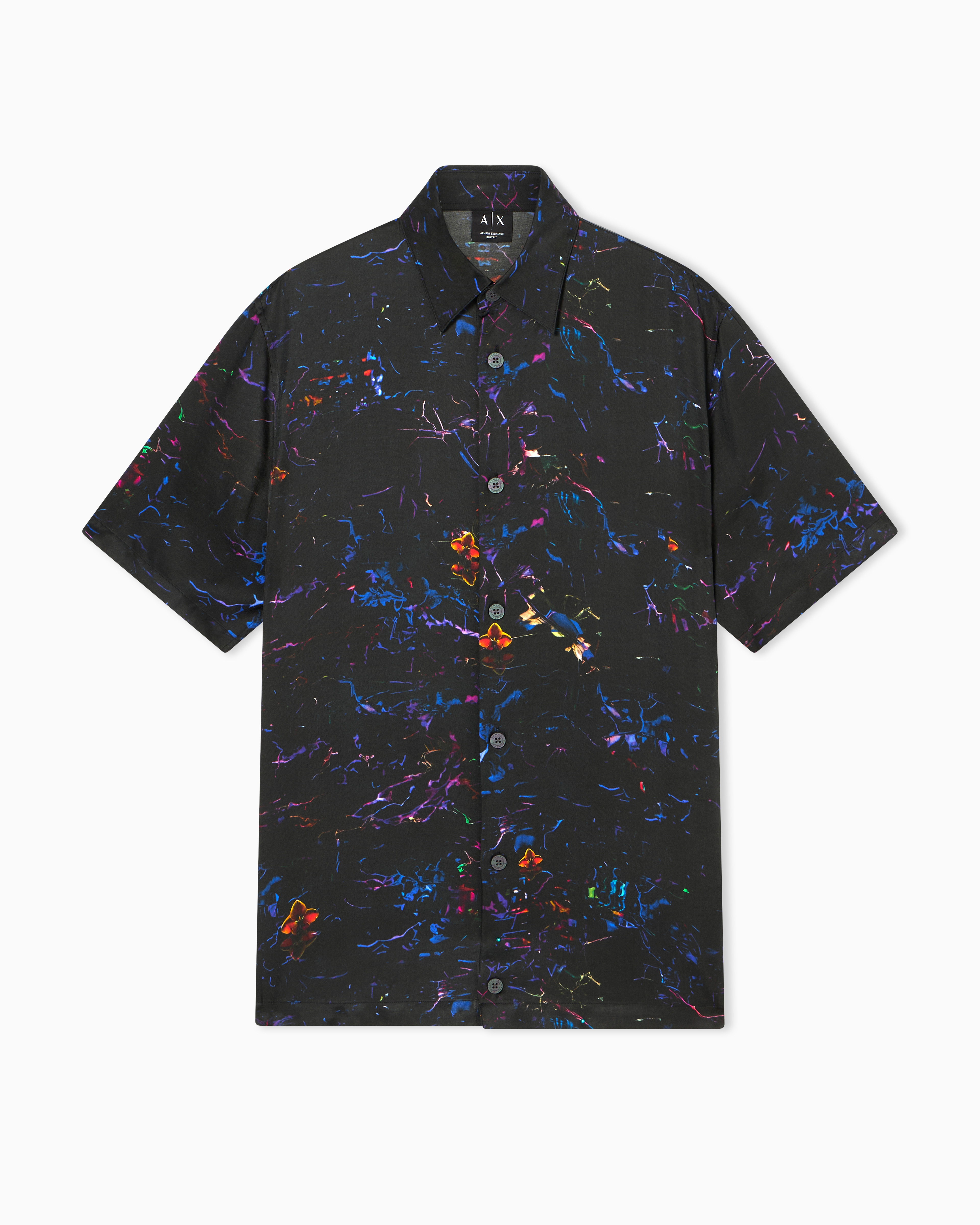 Viscose Twill Shirt | Armani Exchange